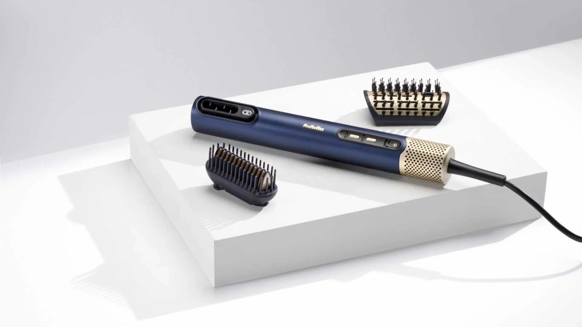 Фен-щітка Babyliss Air Wand (Dark Blue)