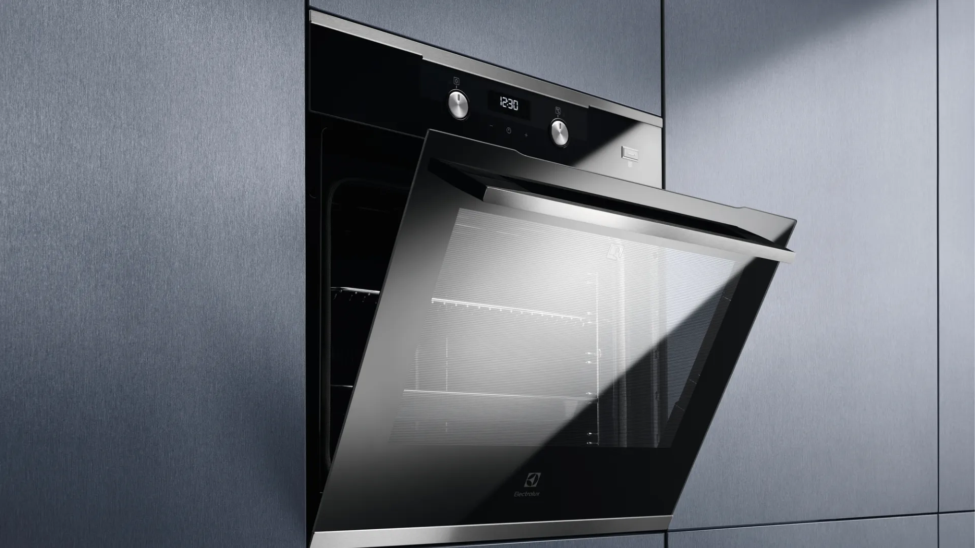 Духова шафа Electrolux електрична, 72л, A, пара (KODEF70X) (Black)