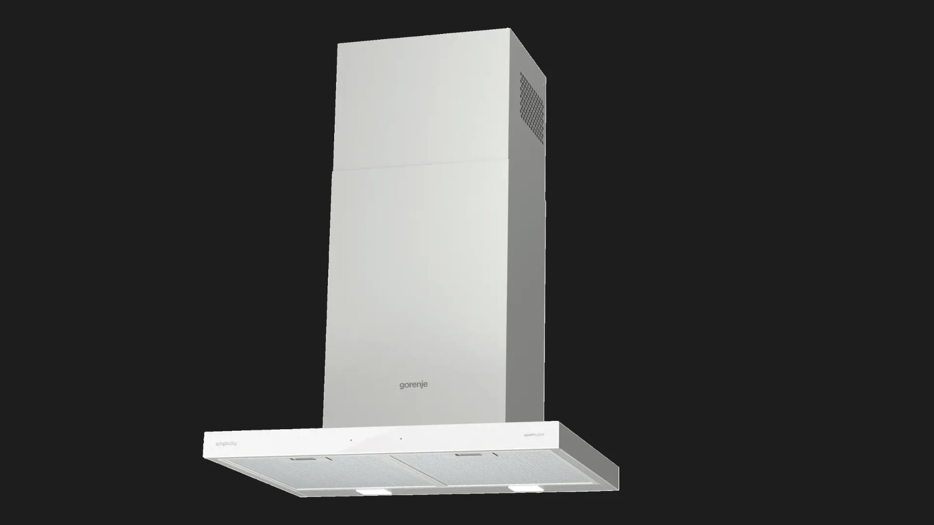 Витяжка Gorenje Т-подібна, 60см, 650 м3/год (White) (WHT6SYW)