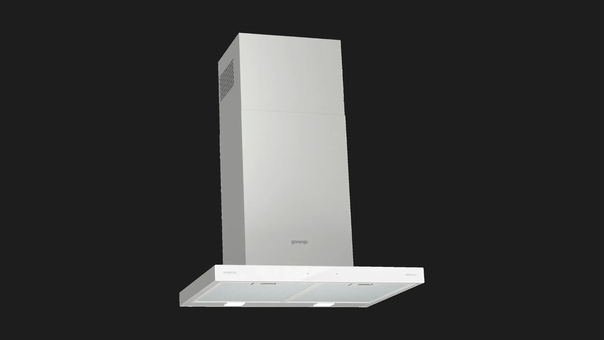 Витяжка Gorenje Т-подібна, 60см, 650 м3/год (White) (WHT6SYW)
