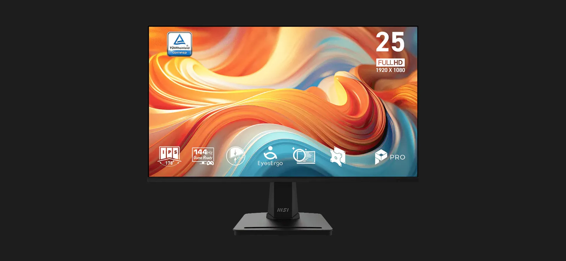Монітор MSI 24.5" PRO MP251 E14L IPS 144Hz