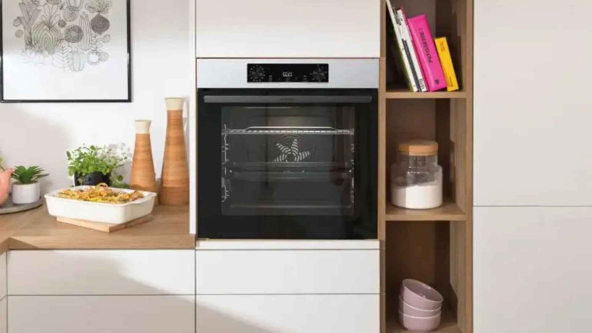 Духова шафа Gorenje електрична, 77л, A (BOSB6737E06X) (Stainless Steel)