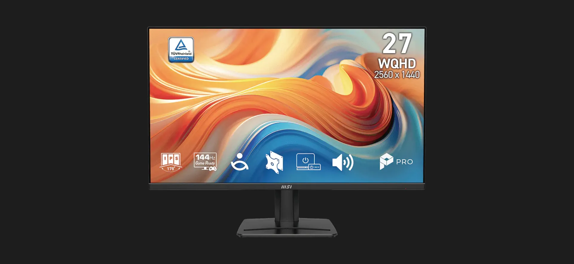 Монітор MSI 27" PRO MP275Q E14 IPS 144Hz
