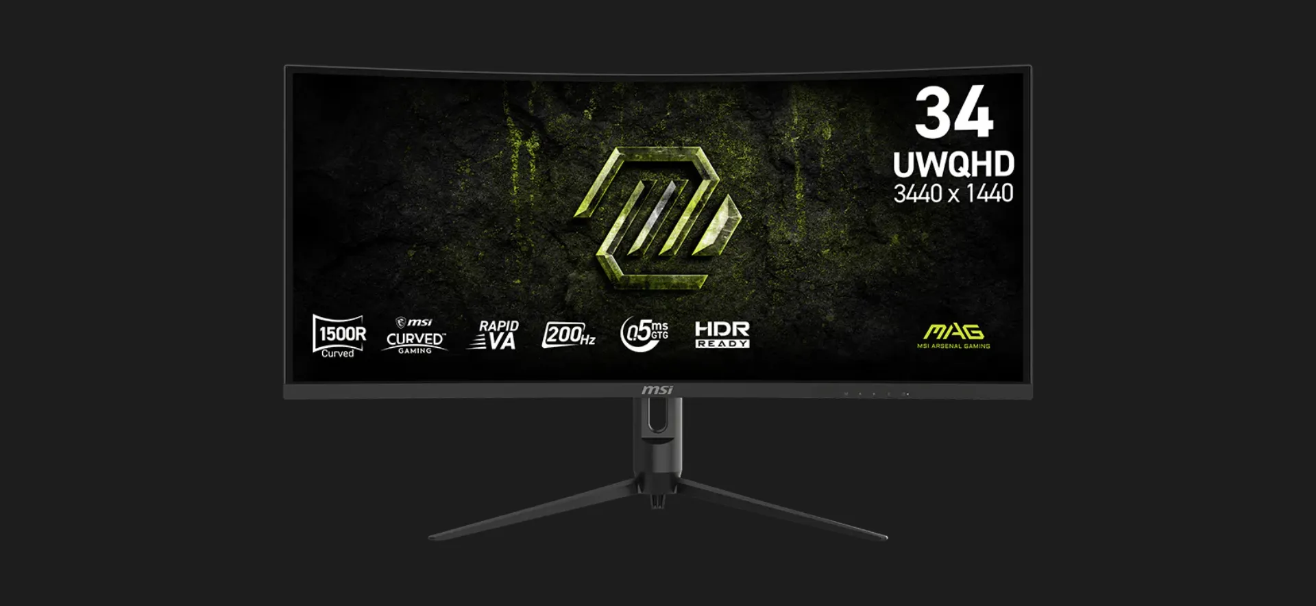 Монітор MSI 34" MAG 342CQRF E20 VA 200Hz