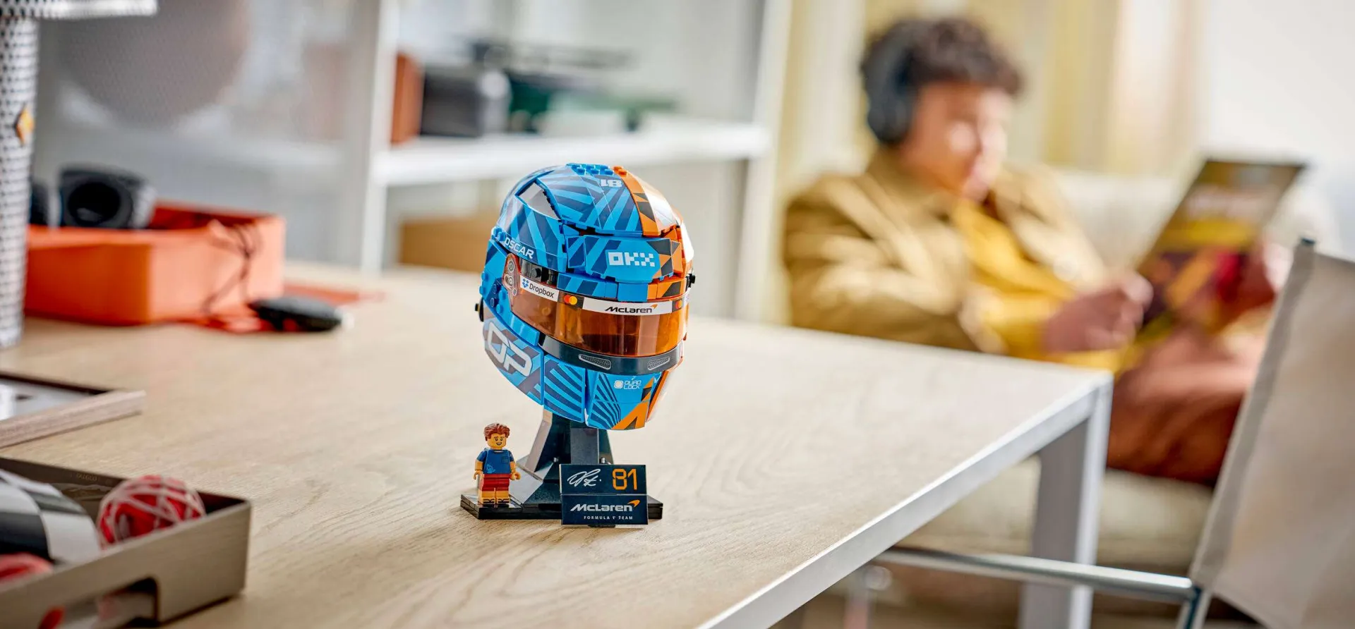 Конструктор LEGO Editions Шлем Оскара Пиастри из команды McLaren Mastercard F1 (43017)