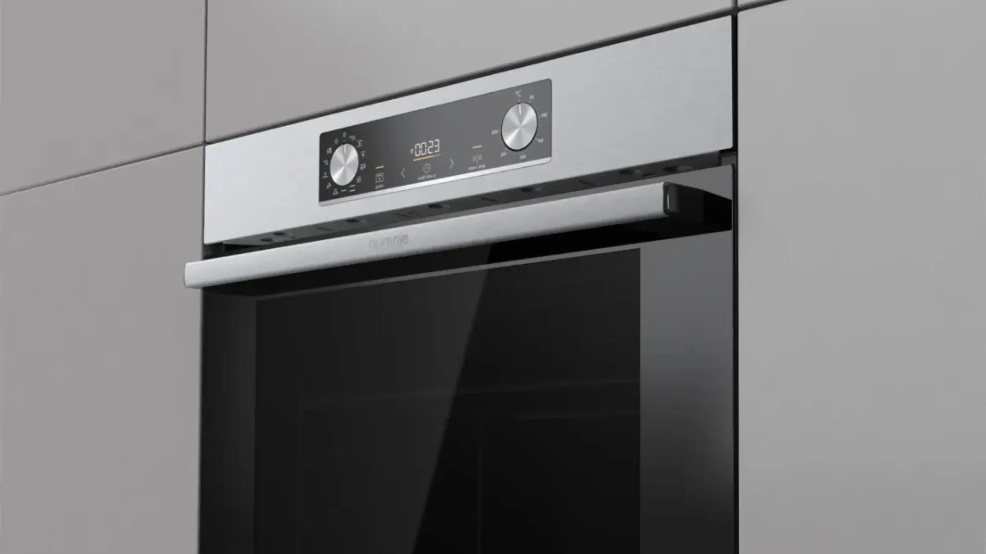 Духова шафа Gorenje електрична, 77л, A+ (BO6737E02X) (Stainless Steel/Black)