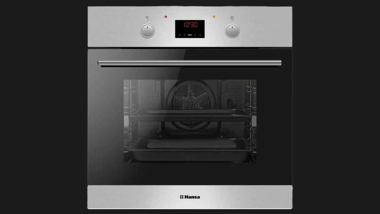Духова шафа Hansa електрична, 60см, 65л, A (BOEI684121) (Stainless Steel/Black)