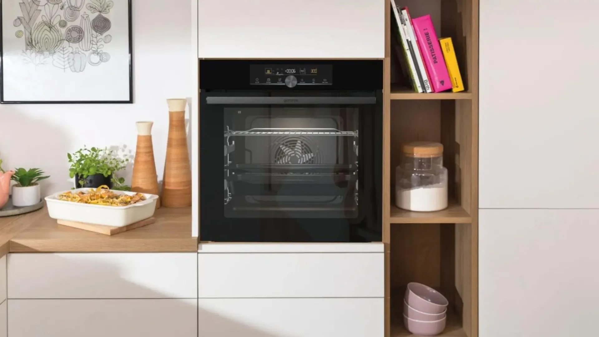 Духовой шкаф Gorenje электрический, 77л, A+ (BOS6747A01BG) (Black)