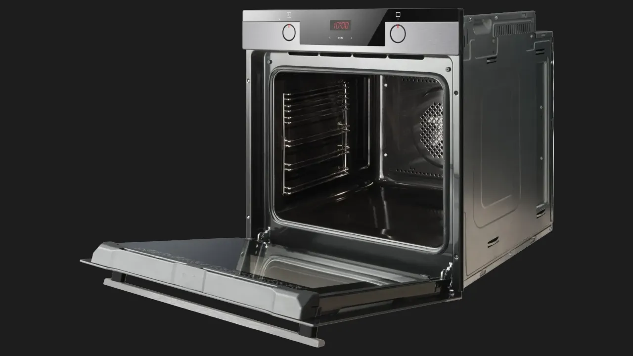 Духова шафа Hansa електрична, 60см, 77л, A (BOEI684620) (Stainless Steel/Black)