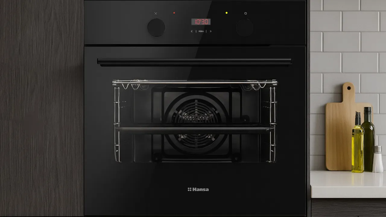 Духова шафа Hansa електрична, 60см, 77л, A (BOES684001) (Black)