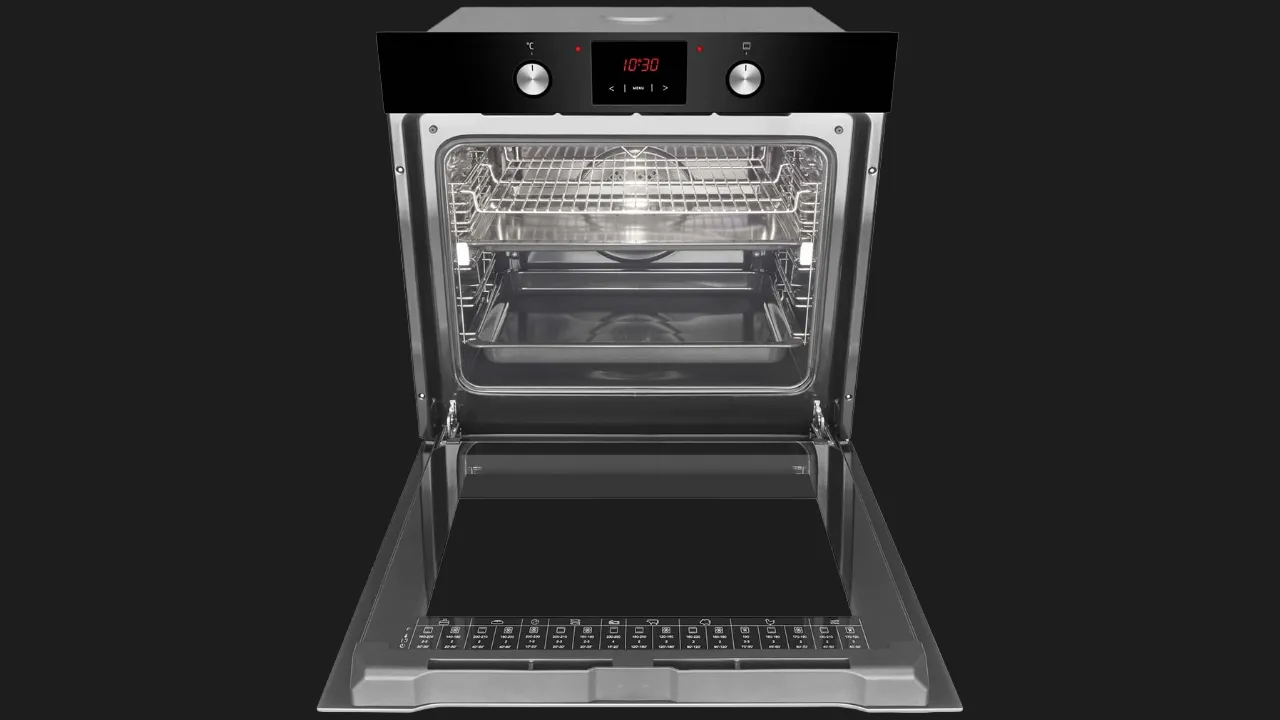 Духова шафа Hansa електрична, 60см, 77л, A (BOES684001) (Black)