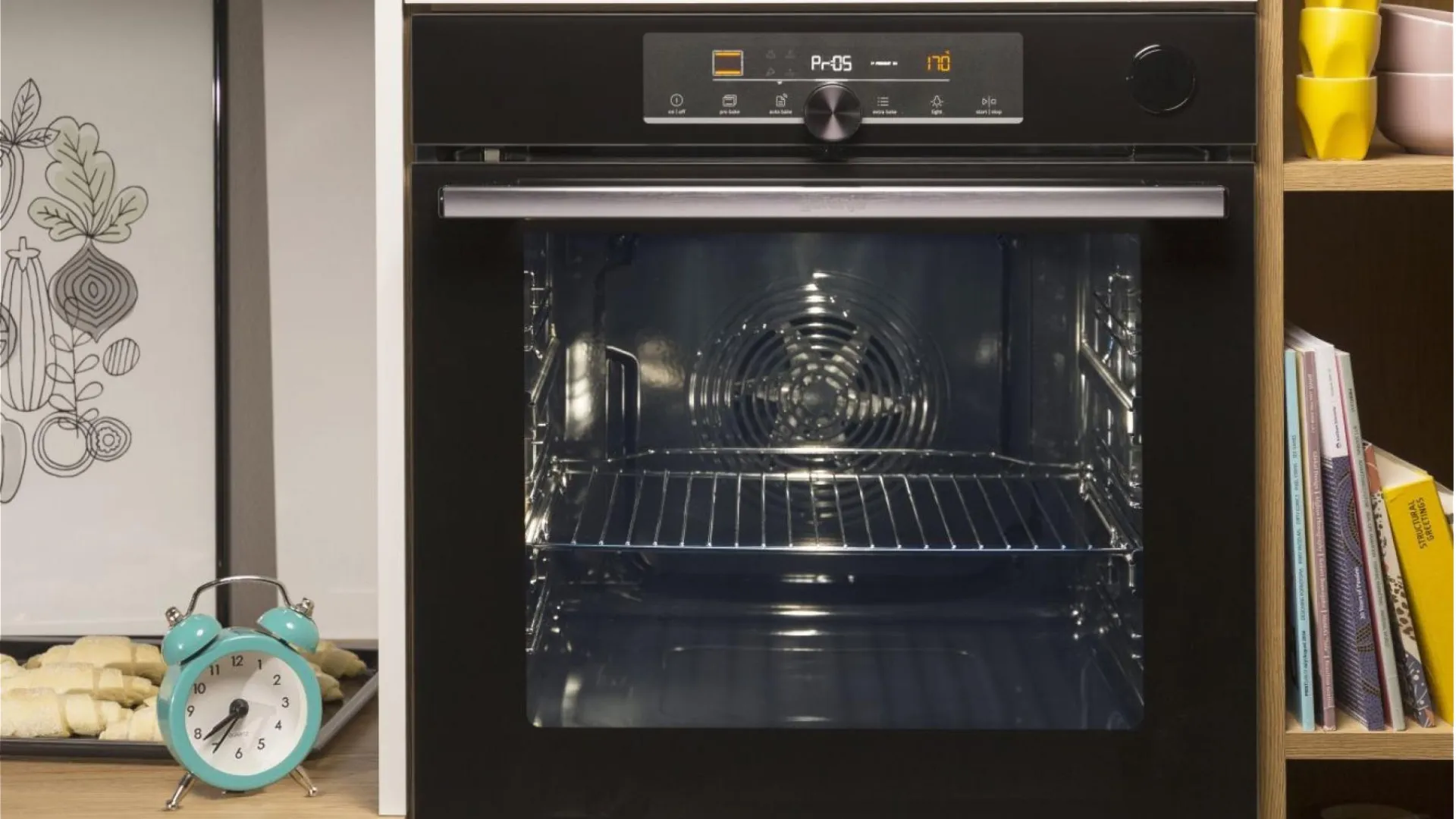 Духова шафа Gorenje електрична, 77л, A+ (BSA6737E15BG) (Black)