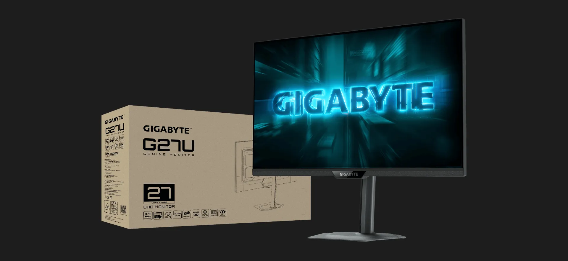 Монітор GIGABYTE 27" G27U IPS 320Hz