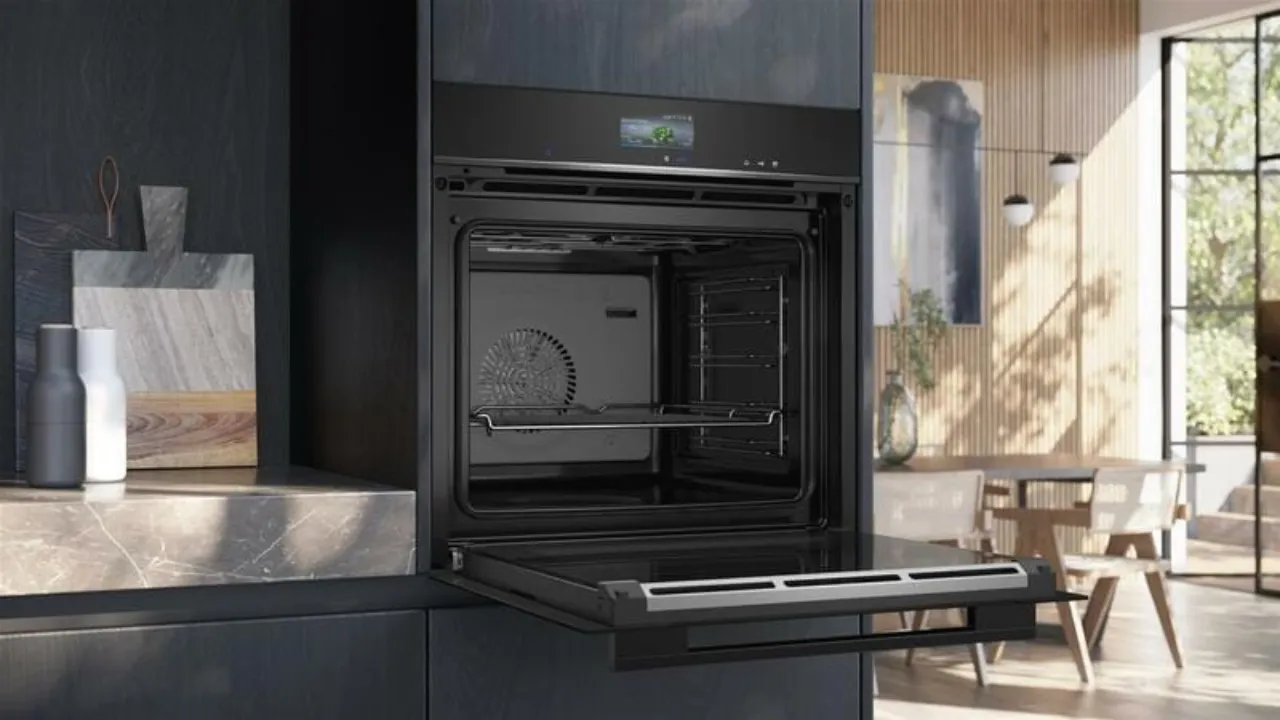 Духова шафа Siemens електрична, 71л, A+ (HS736G3B1) (Black)