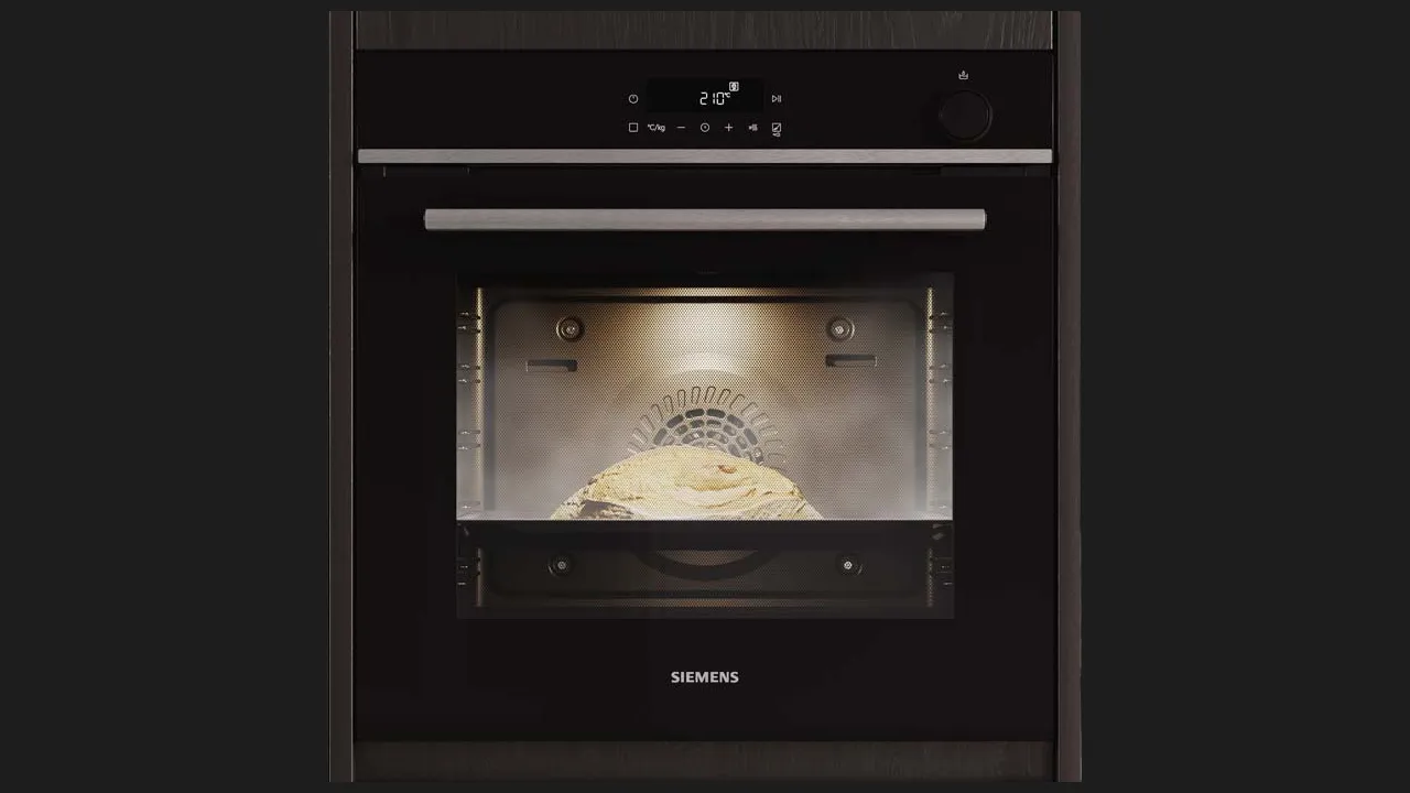 Духова шафа Siemens електрична, 76л, A (HU736AEA0T) (Black)