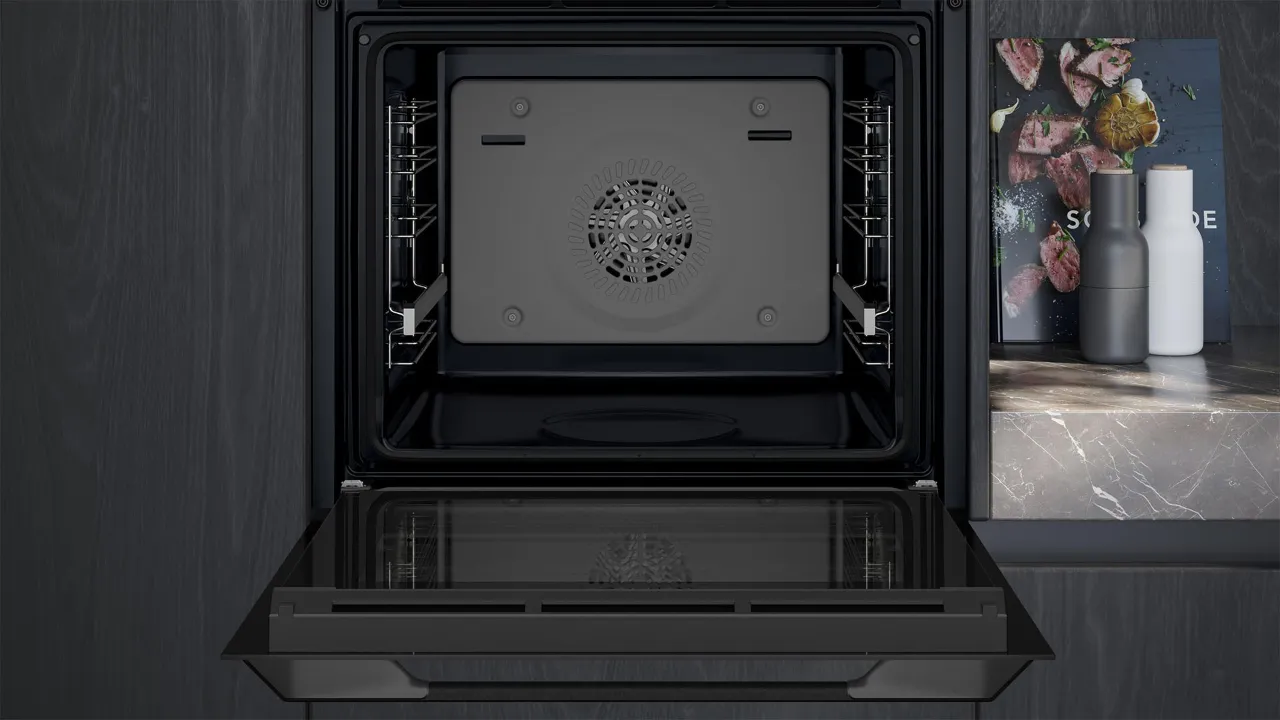 Духова шафа Siemens електрична, 76л, A (HU736AEG0T) (Black)