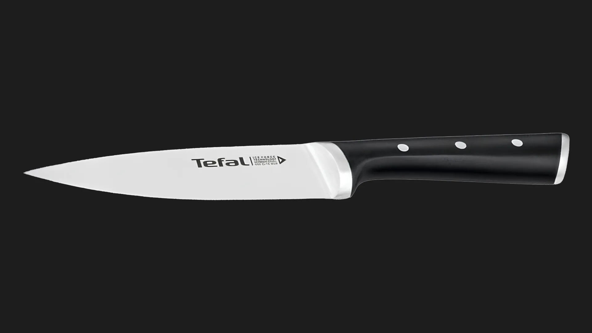 Кухонний ніж шеф-кухаря Tefal Ice Force 15см (Black) (K2320324)