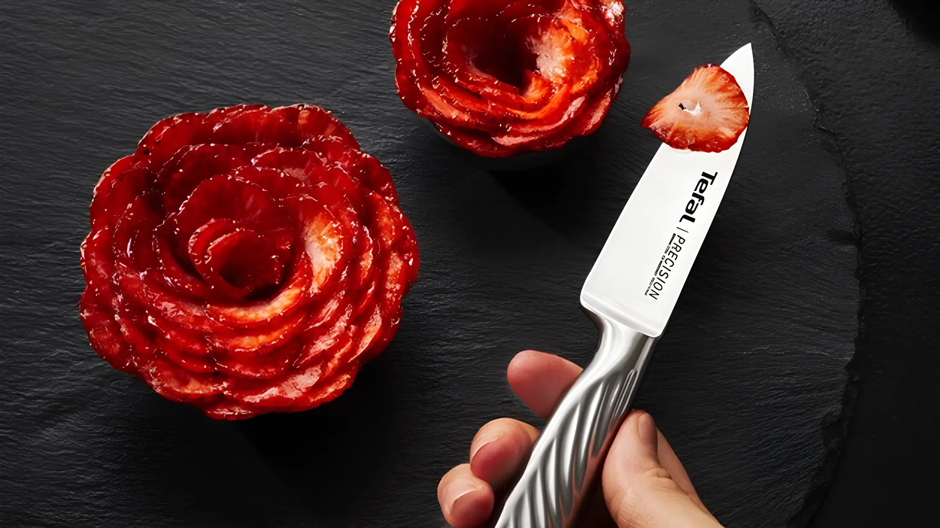 Кухонний ніж Tefal Precision для овочів 9см (Stainless Steel) (K2890124)