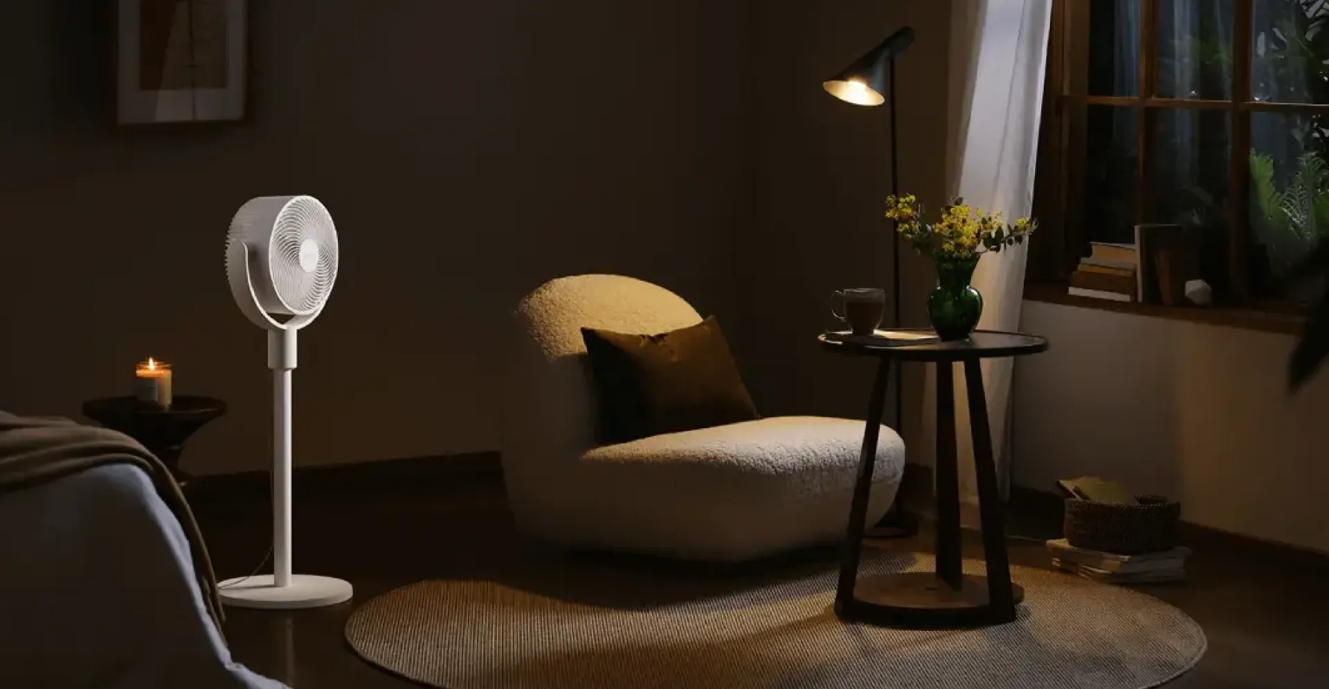Вентилятор Xiaomi Smart Standing Air Circulation Fan (1190591) (White)