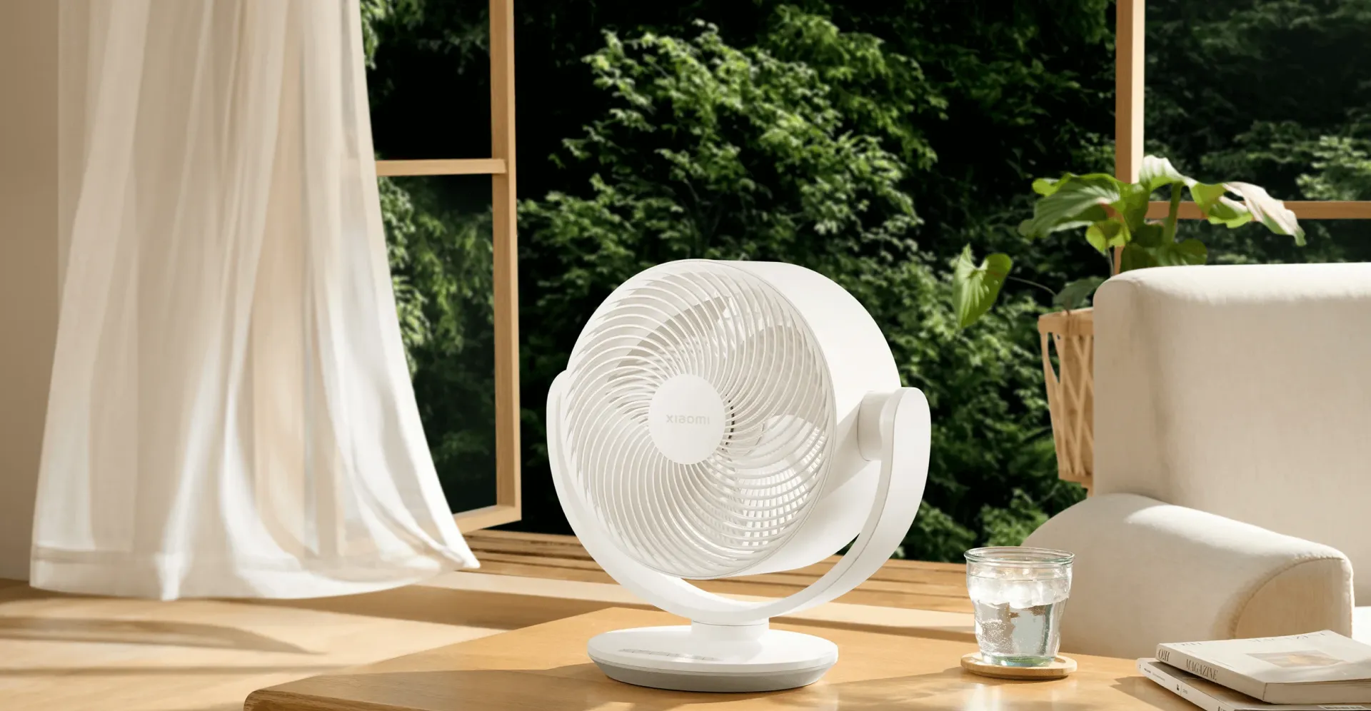 Вентилятор Xiaomi Smart Desktop Air Circulation Fan (1191071) (White)