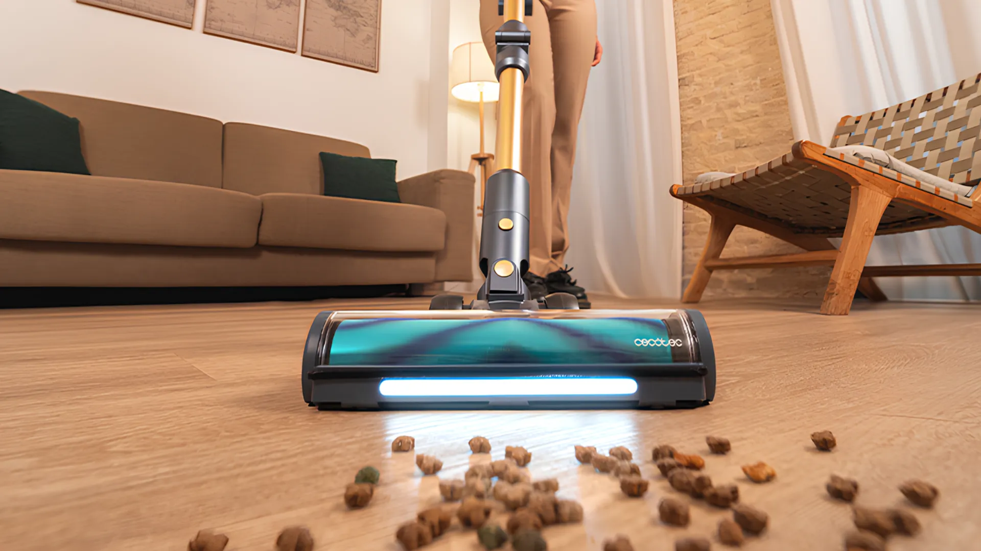 Аккумуляторный пылесос Cecotec Conga Rockstar 10500 Solar AquaPet Flex