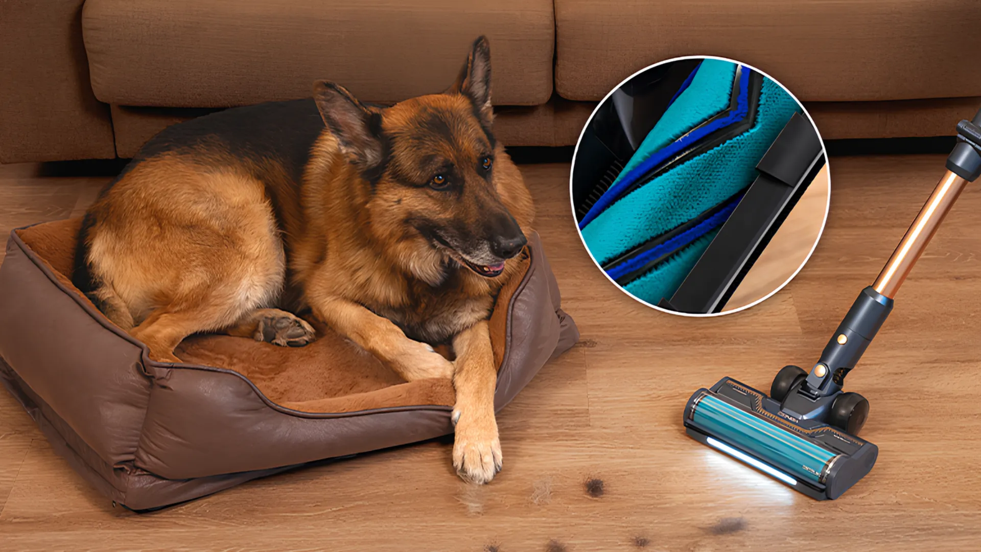 Аккумуляторный пылесос Cecotec Conga Rockstar 10500 Solar AquaPet Flex