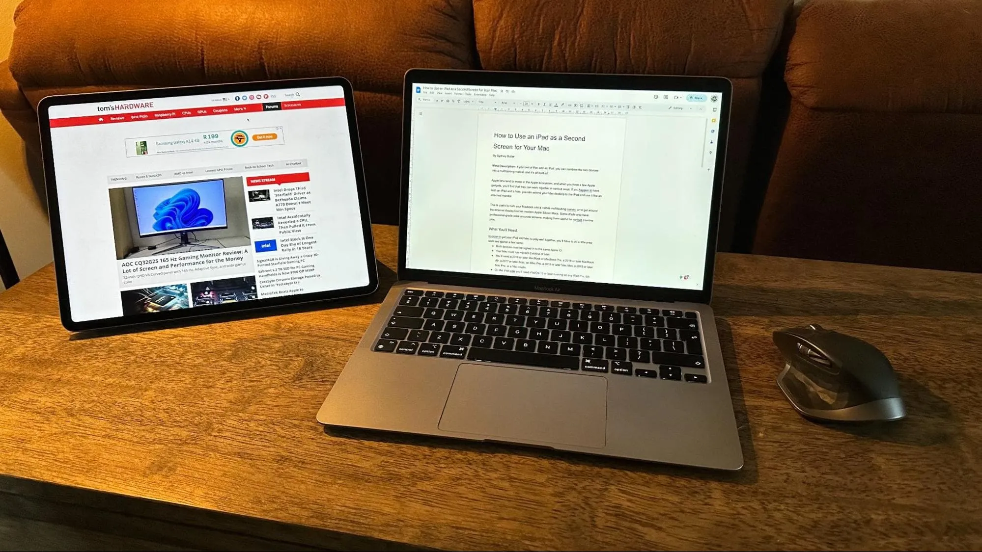 Как использовать iPad как второй монитор для Mac