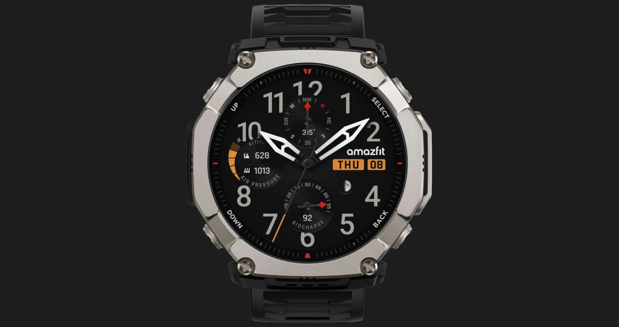 Смарт-часы Amazfit T-Rex Ultra 2 (Black)