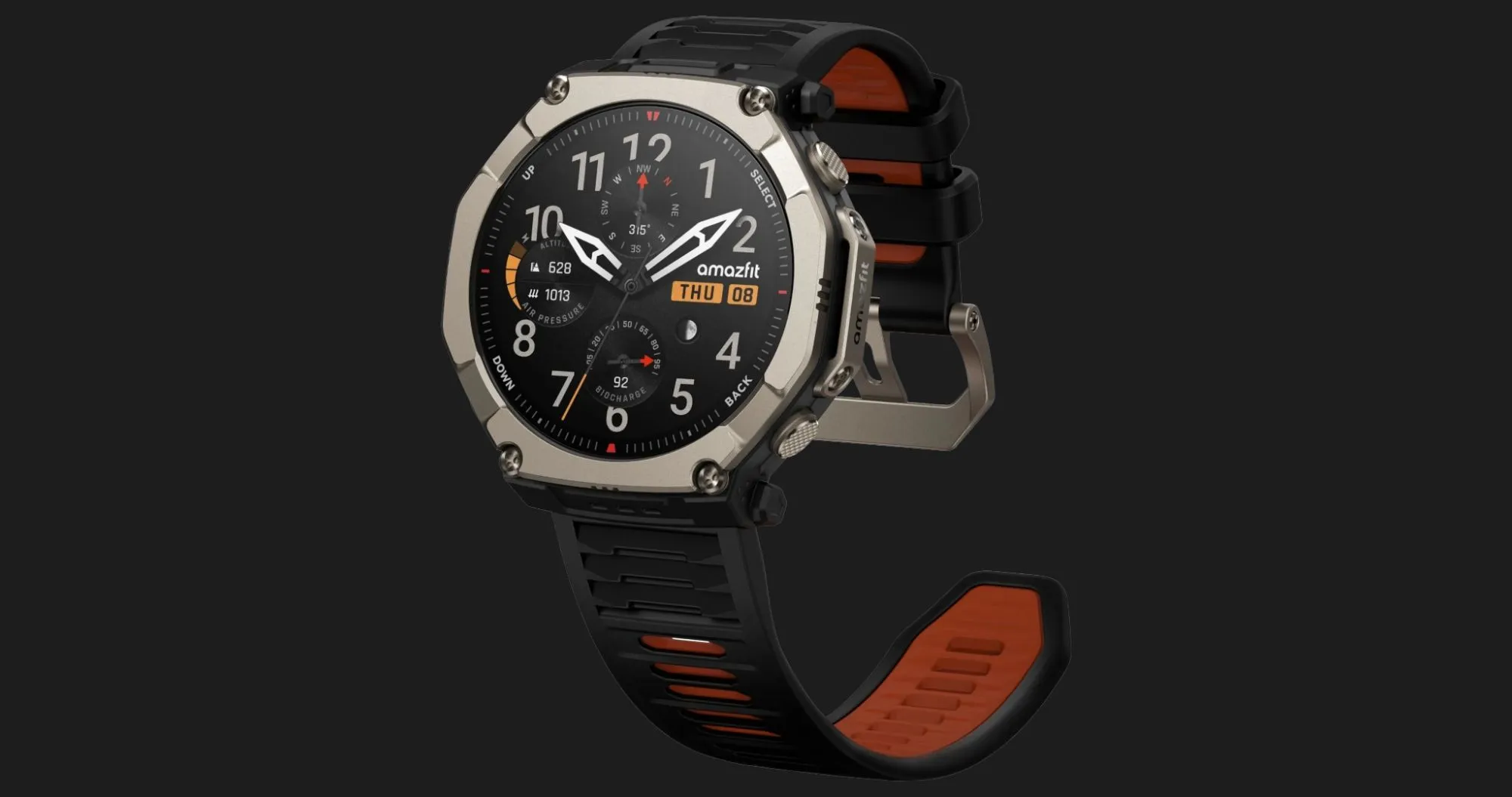 Смарт-часы Amazfit T-Rex Ultra 2 (Black)