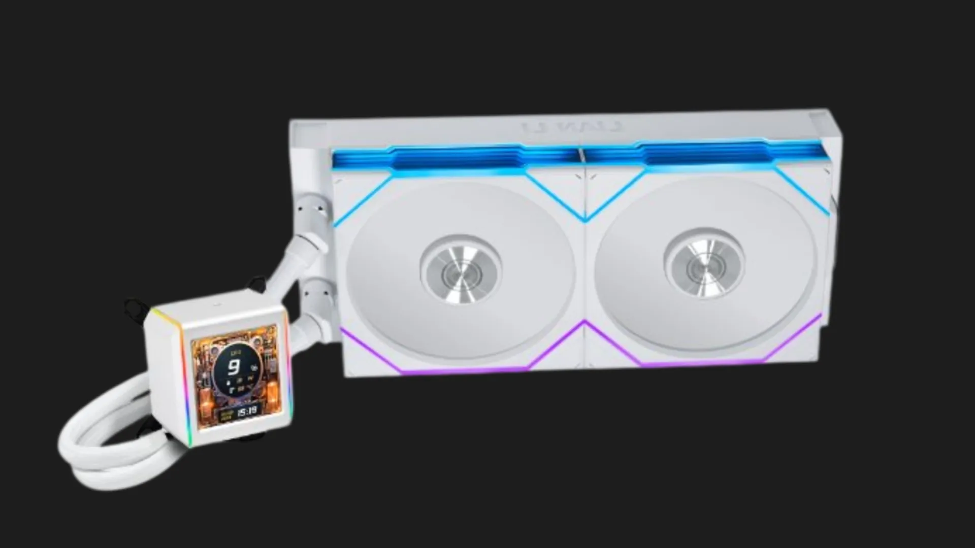 Система водяного охолодження Lian Li Galahad GA II TL 280 LCD (Black) (G89.GA2ALCD28TLB.00)