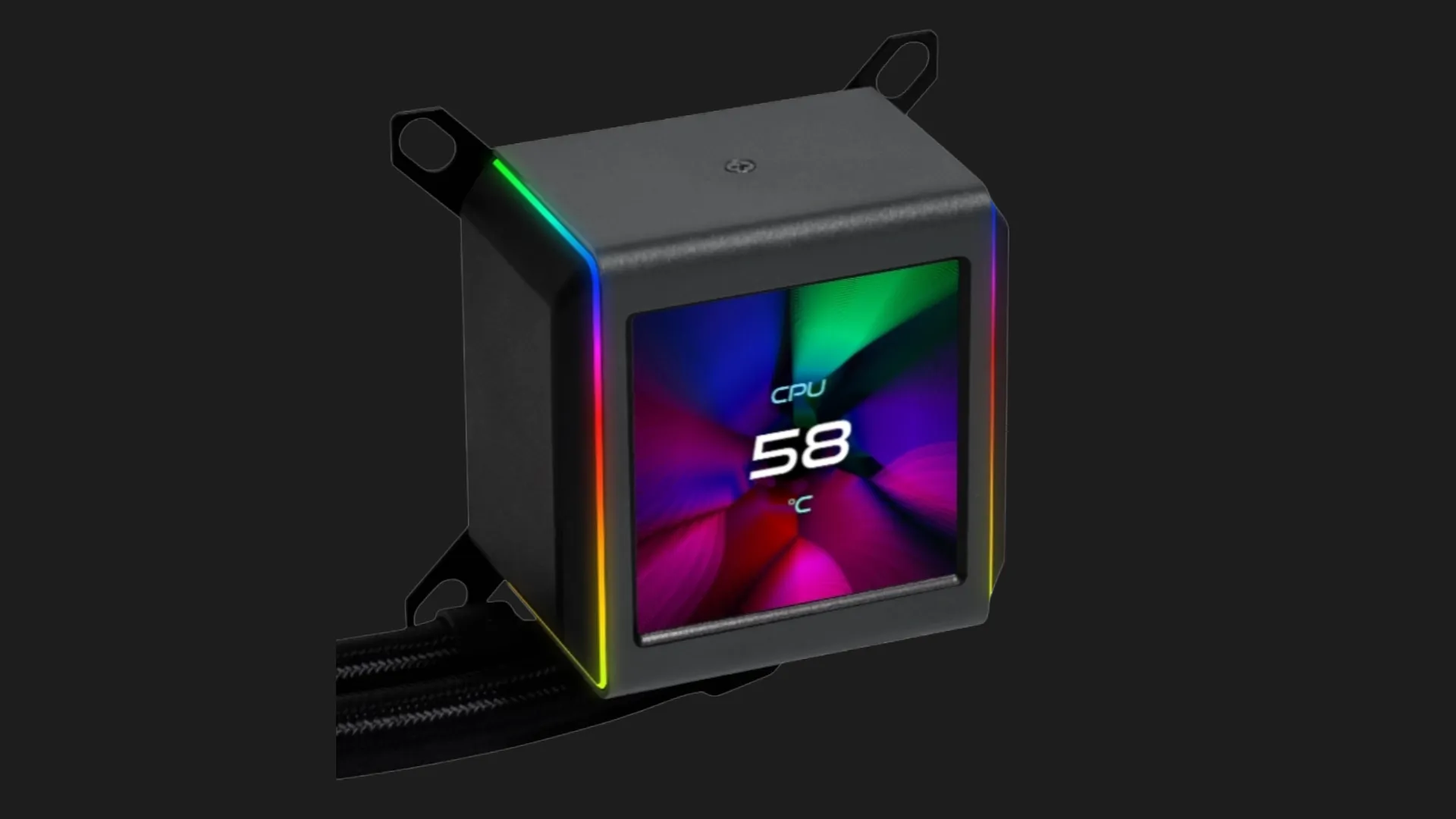 Система водяного охолодження Lian Li Galahad GA II TL 280 LCD (Black) (G89.GA2ALCD28TLB.00)