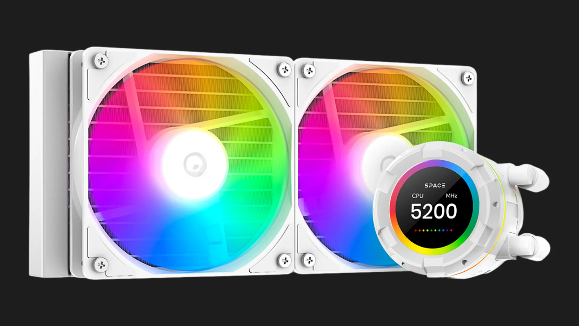 Система водяного охолодження ID-Cooling Space SL XE 240 LCD (Black) (SL240 XE)