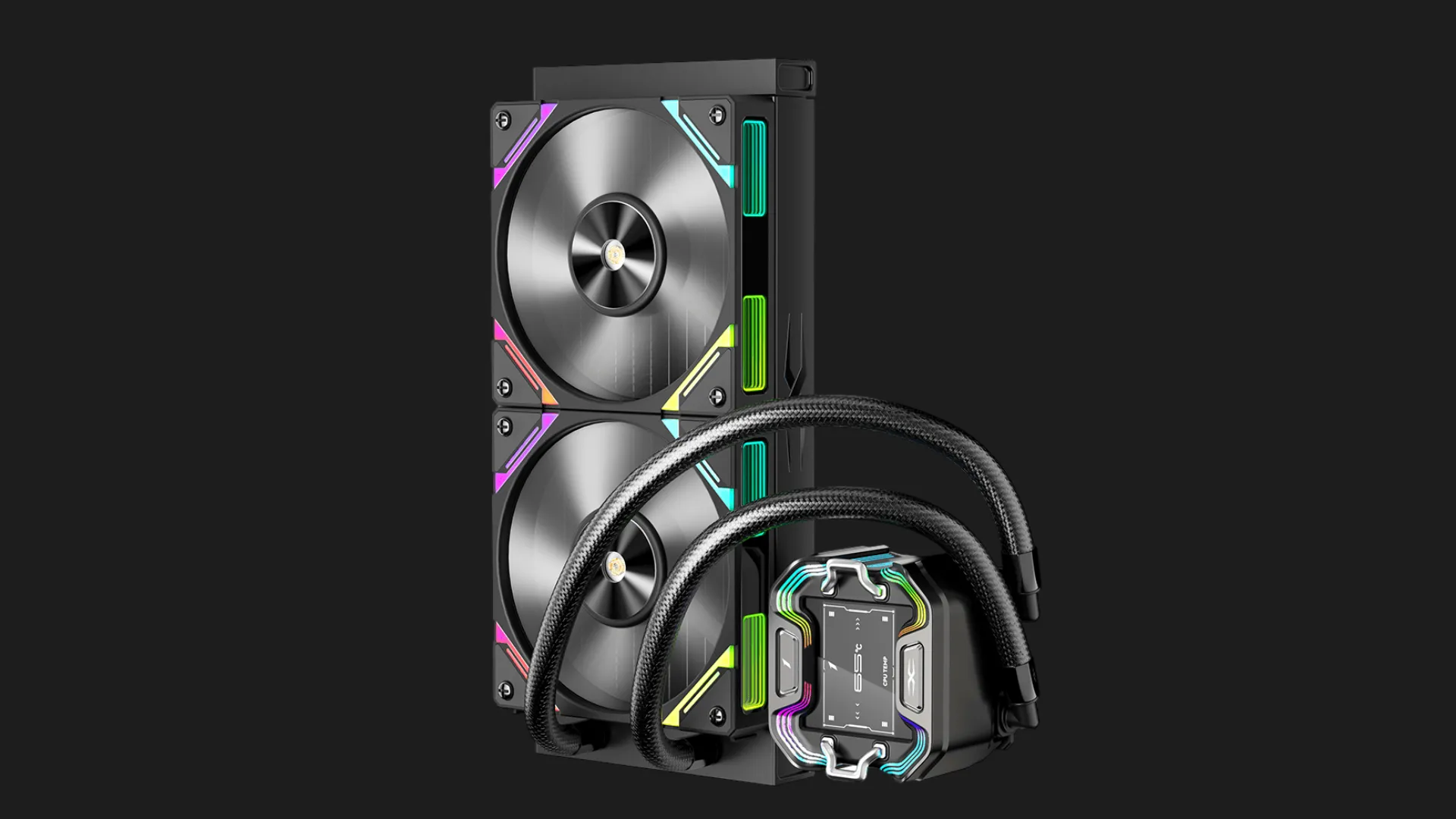 Система водяного охолодження 1stPlayer X- 240 (White) (X-240-WH)