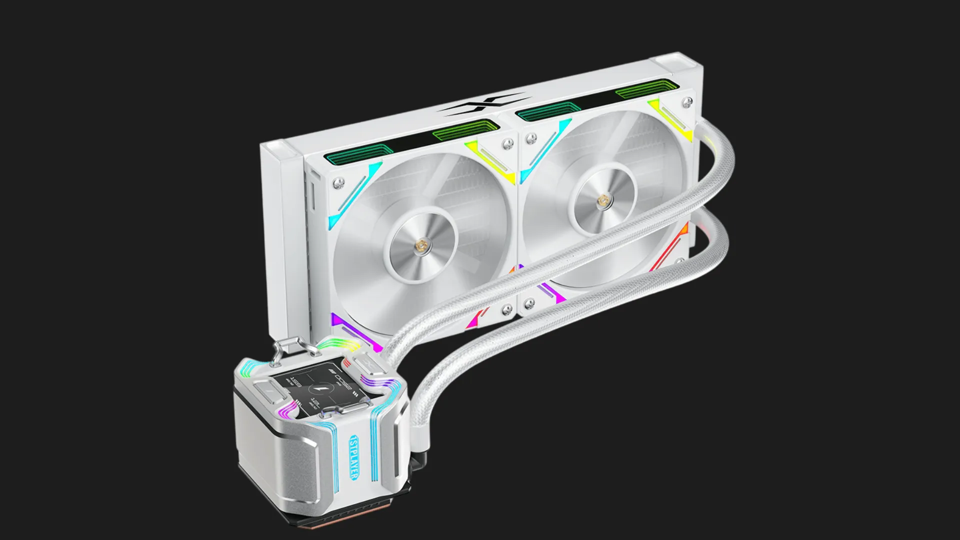 Система водяного охолодження 1stPlayer X- 240 (White) (X-240-WH)