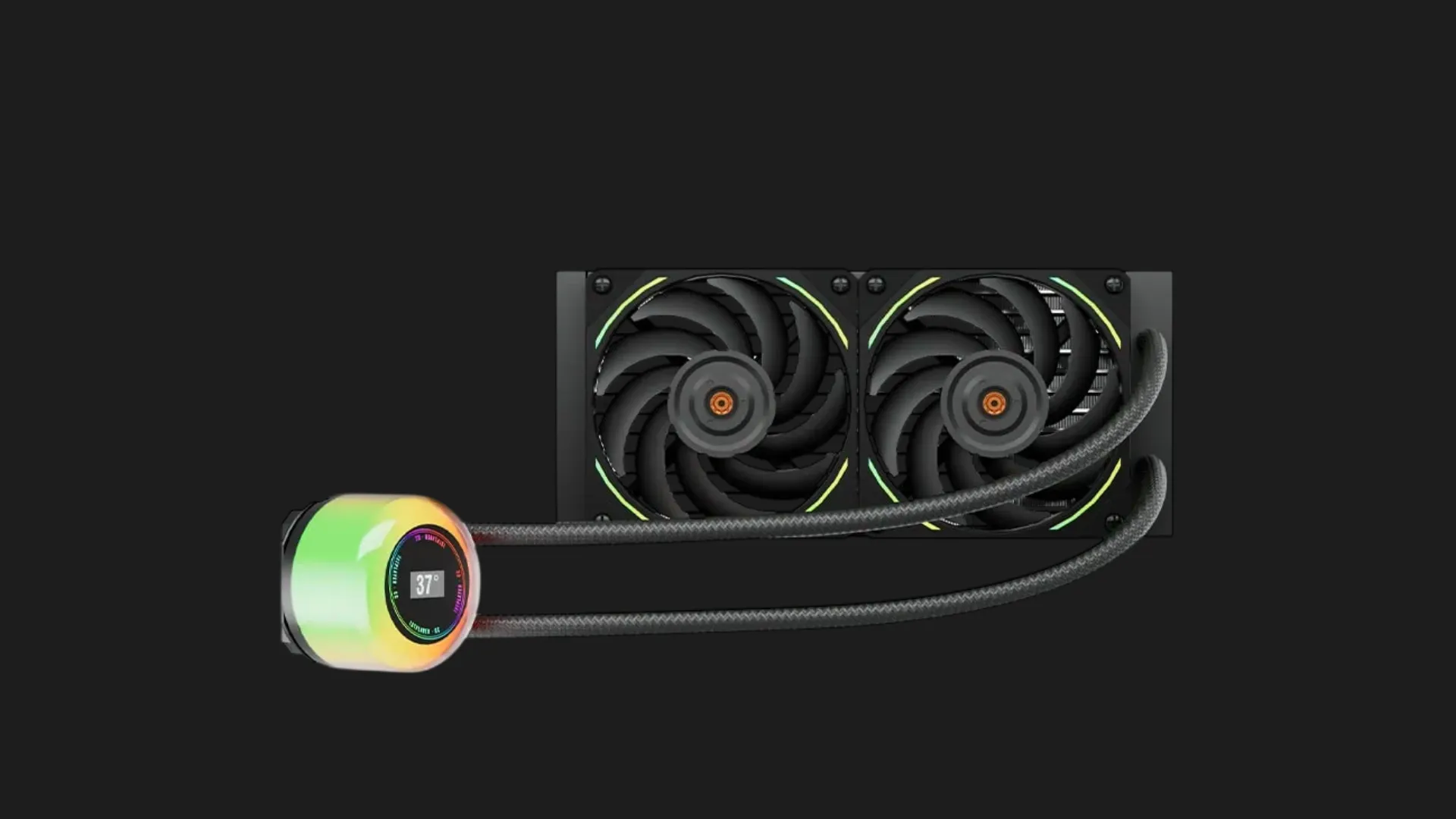 Система водяного охолодження 1stPlayer CC- 240 (Black) (CC-240-BK)