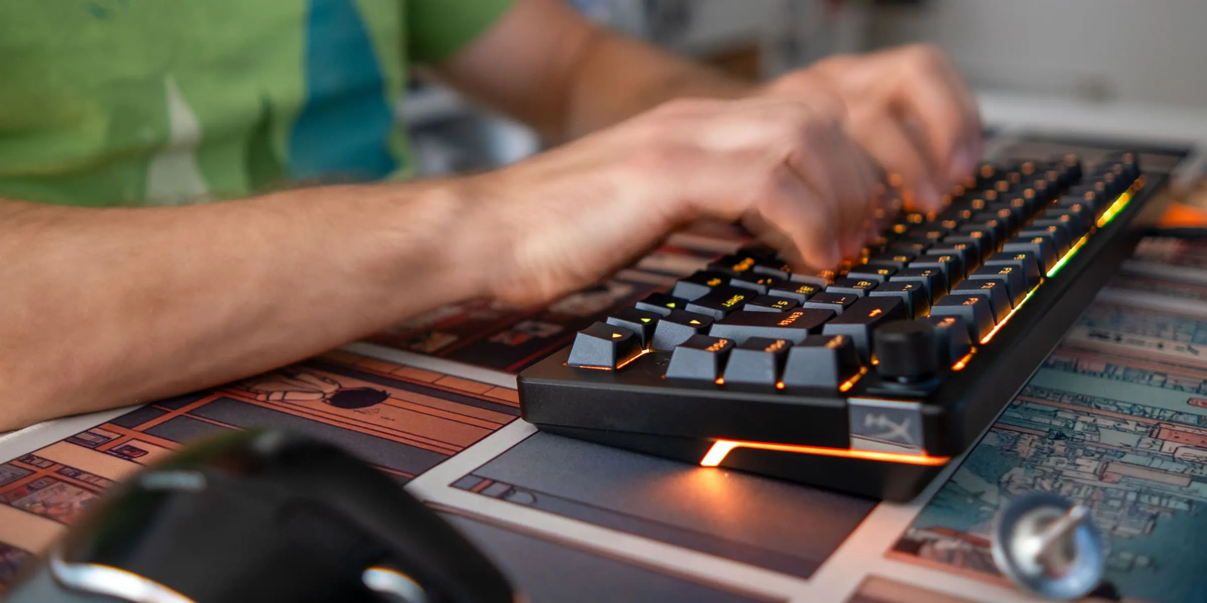 HyperX Alloy Rise в работе