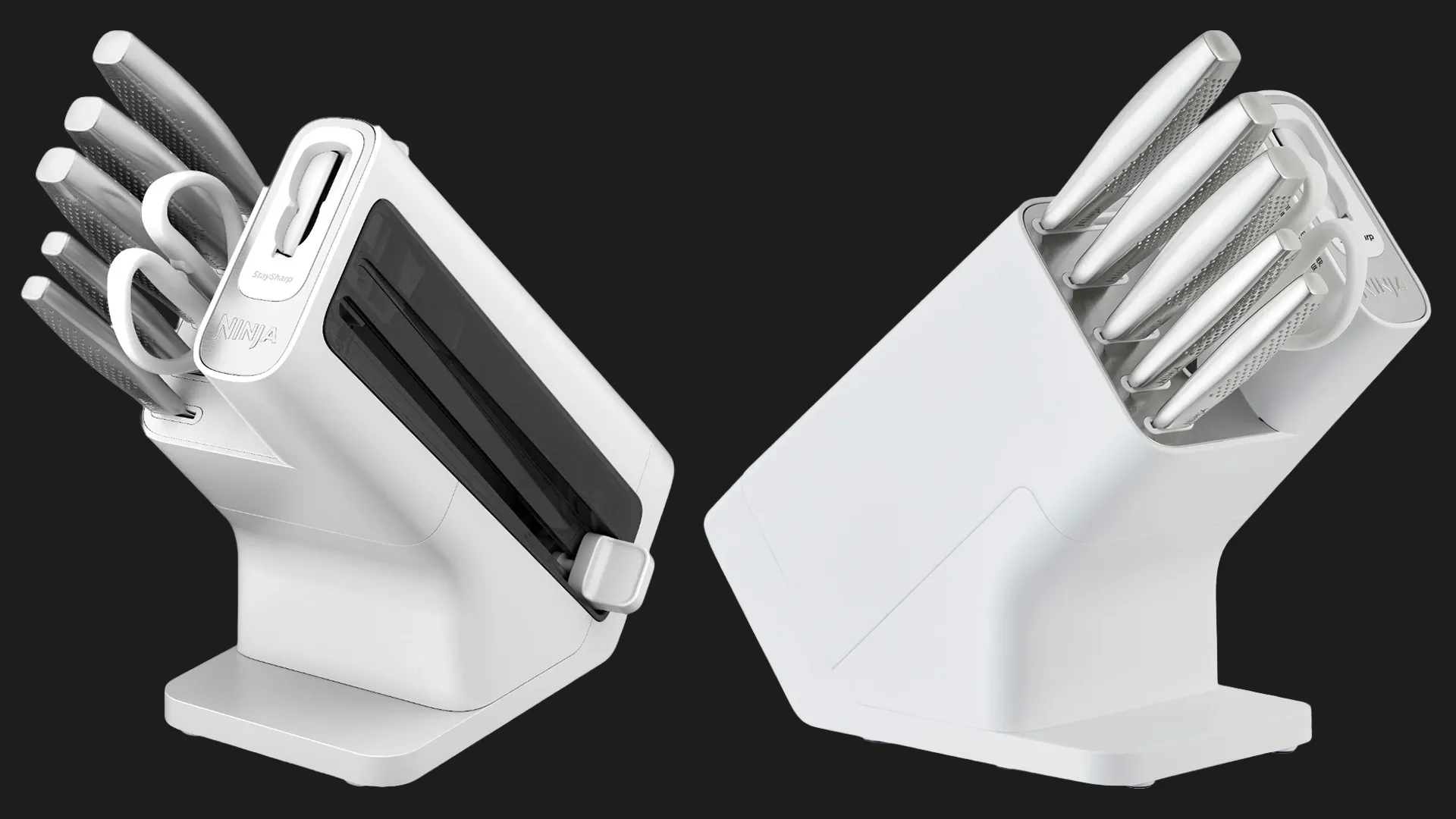 Набор ножей Ninja StaySharp из 6 предметов (Steel/White) (K62006EUWH)