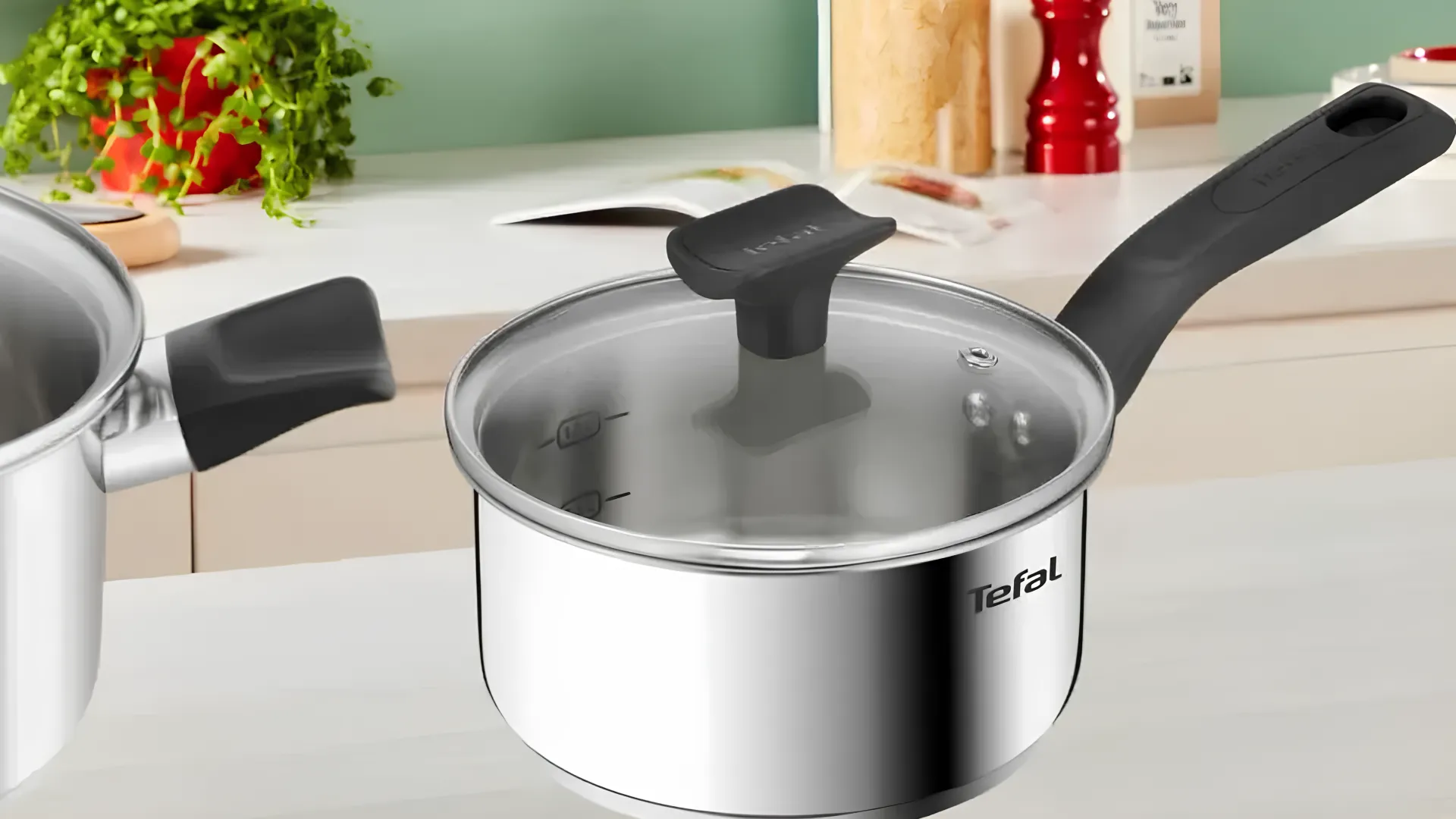 Набор посуды Tefal Delicious 6 пр (Steel) (B925S655)