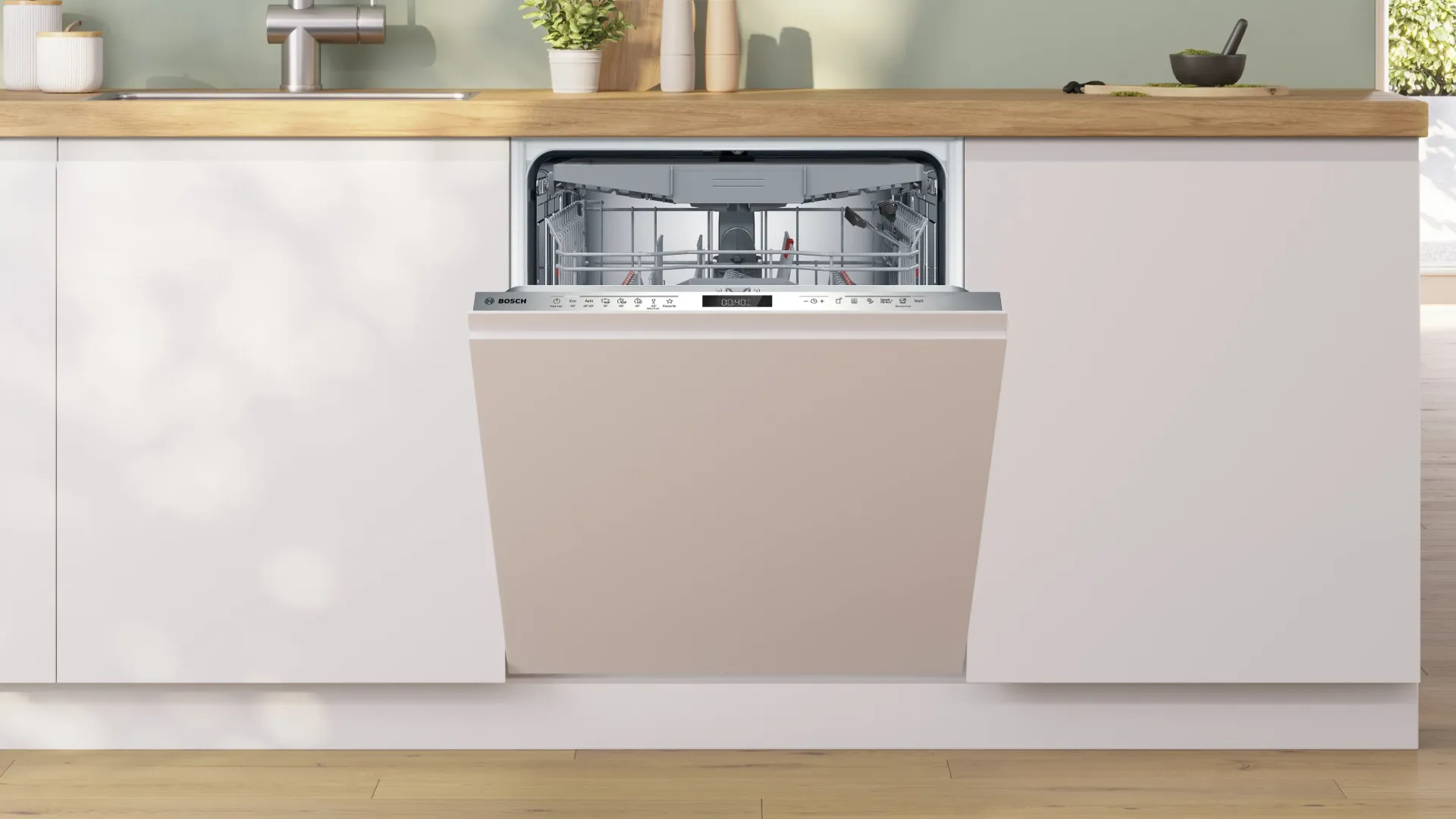 Посудомийна машина вбудована Bosch (SMV6ECX86Q) (White)