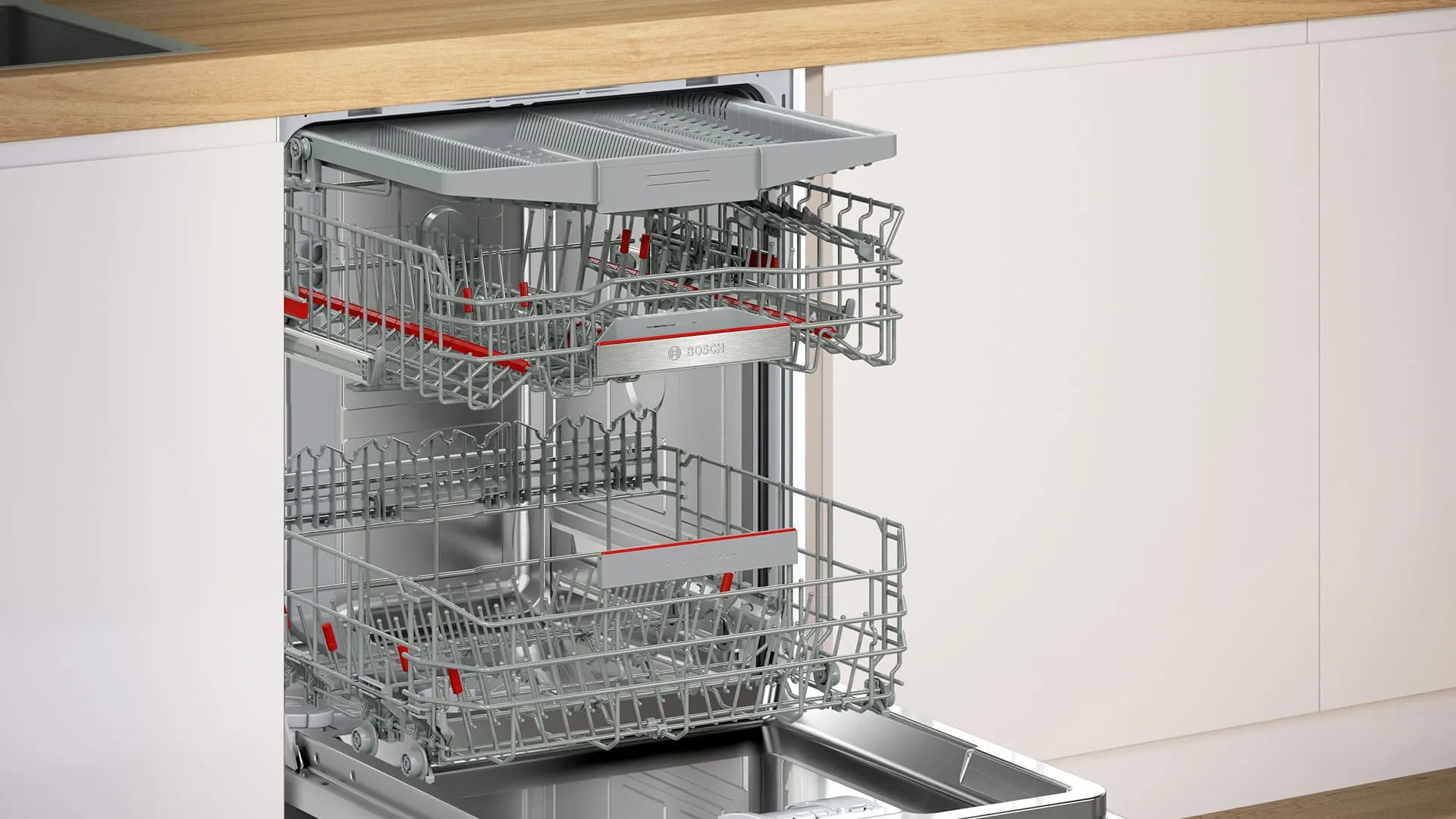 Посудомийна машина вбудована Bosch (SMV6ECX86Q) (White)