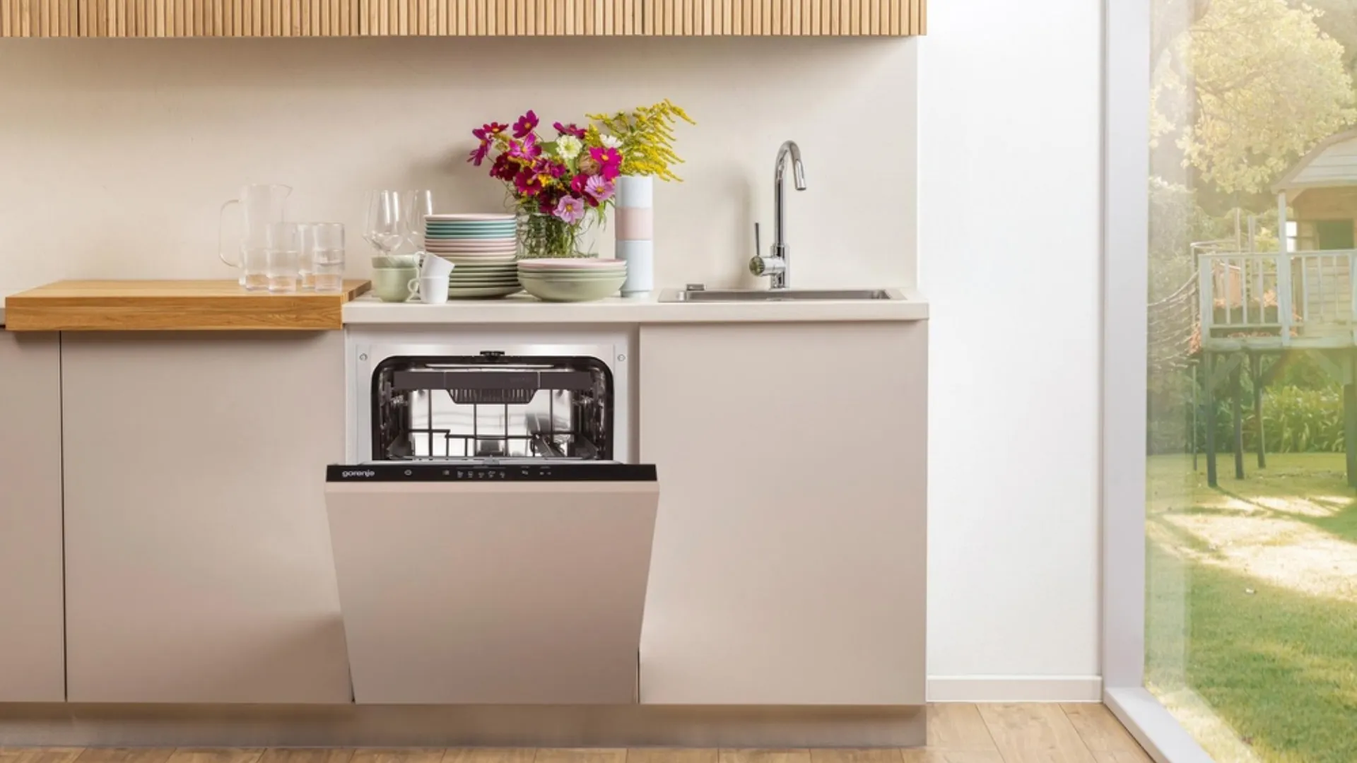 Посудомийна машина вбудована Gorenje (GV520E10) (White)