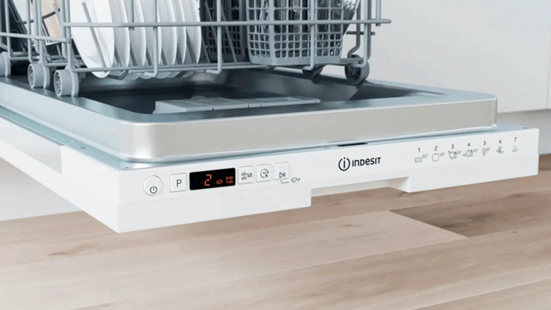 Посудомийна машина вбудована Indesit (DSIC3M19) (White)