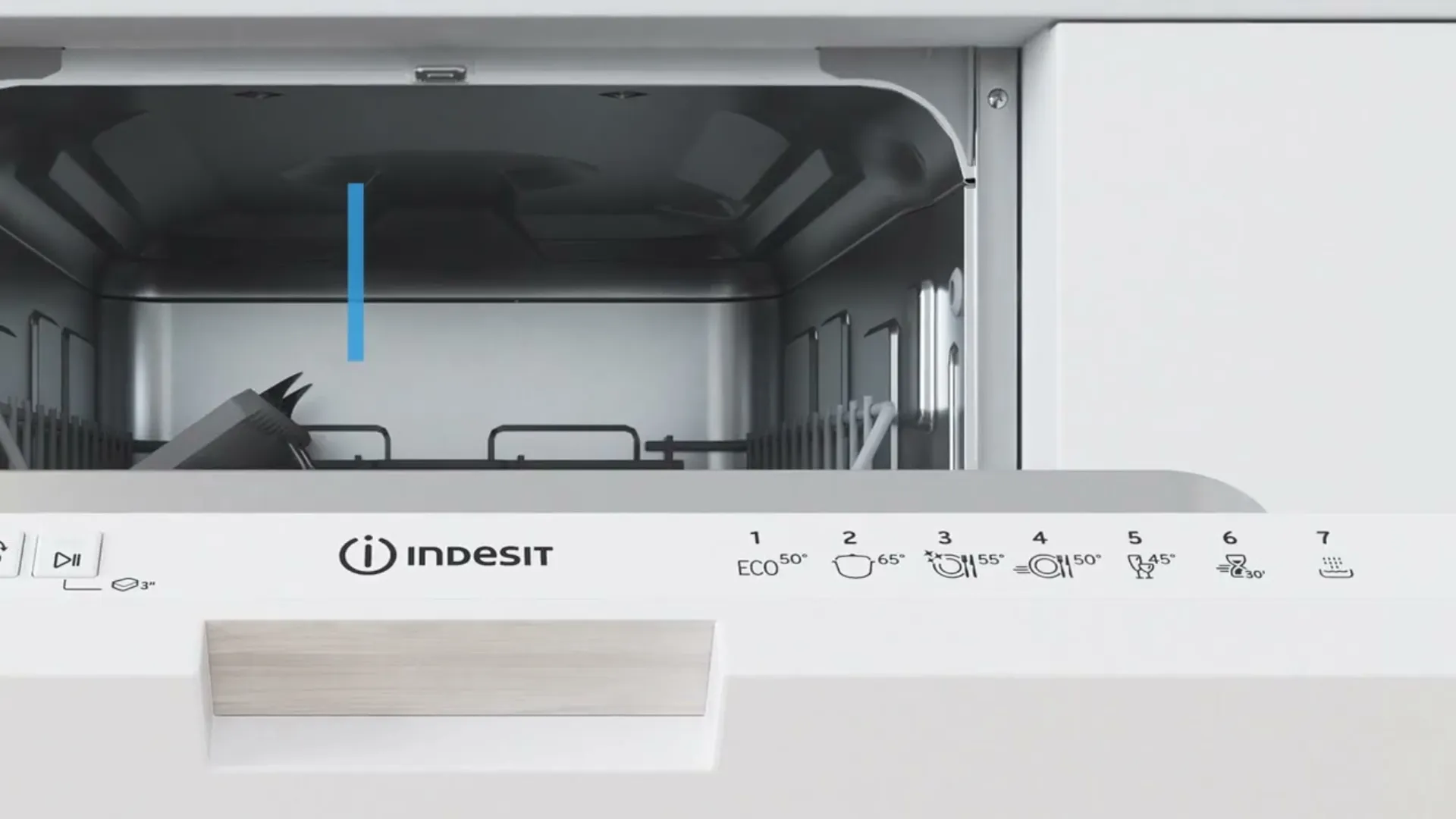 Посудомийна машина вбудована Indesit (DSIC3M19) (White)