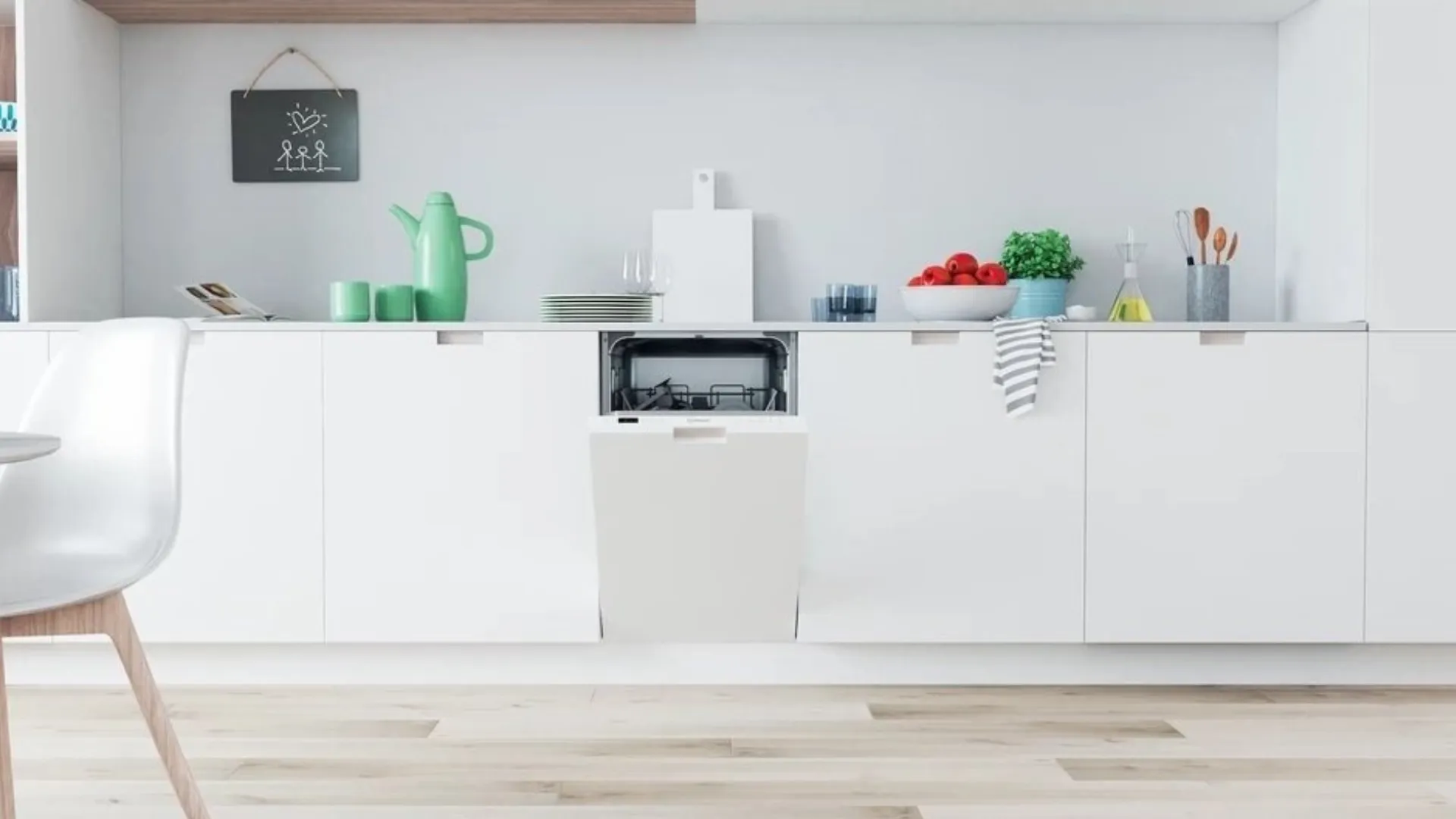 Посудомийна машина вбудована Indesit (DSIC3M19) (White)