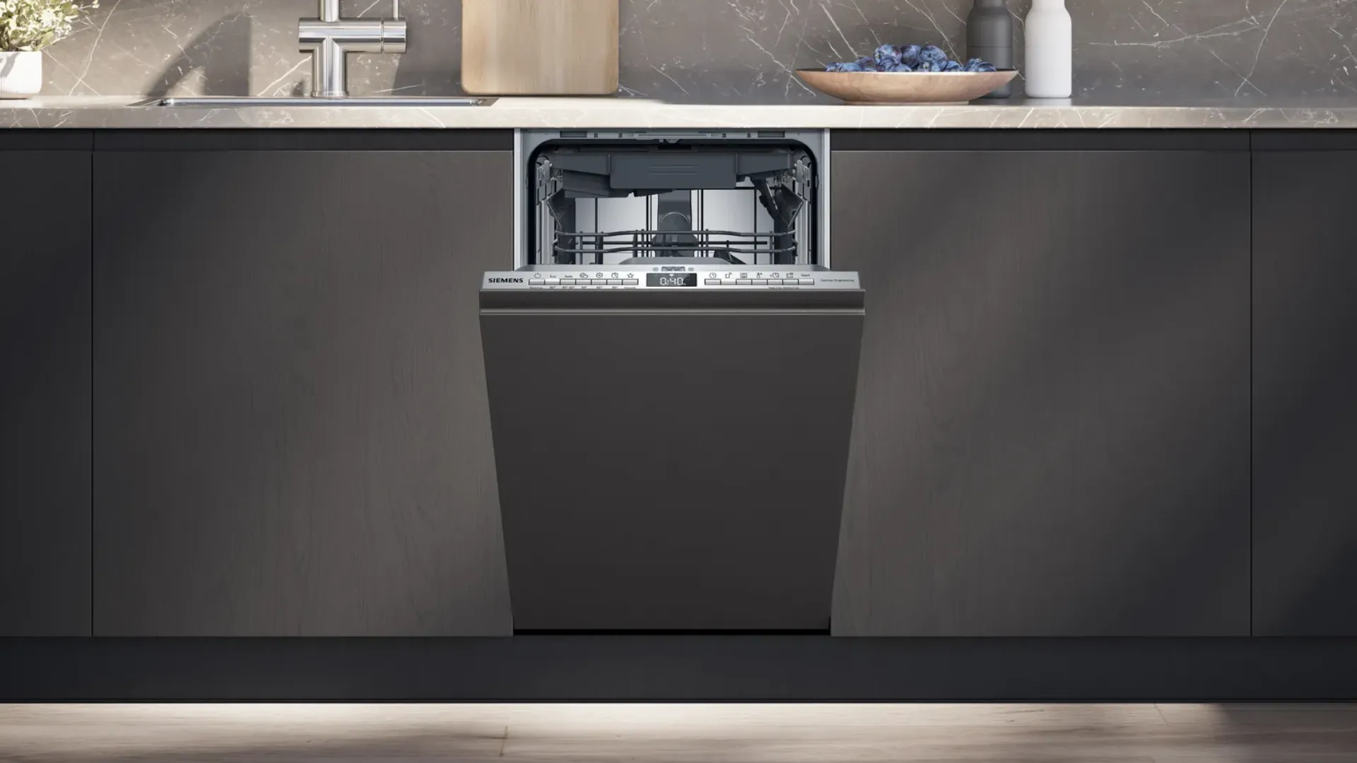 Посудомоечная машина встроенная Siemens (SR65EX02MK) (Black)