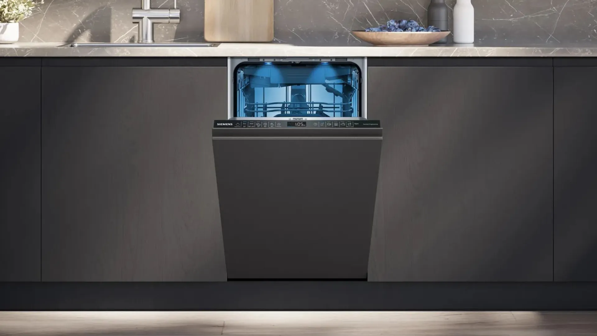Посудомийна машина вбудована Siemens (SR67ZX03MK) (Black)