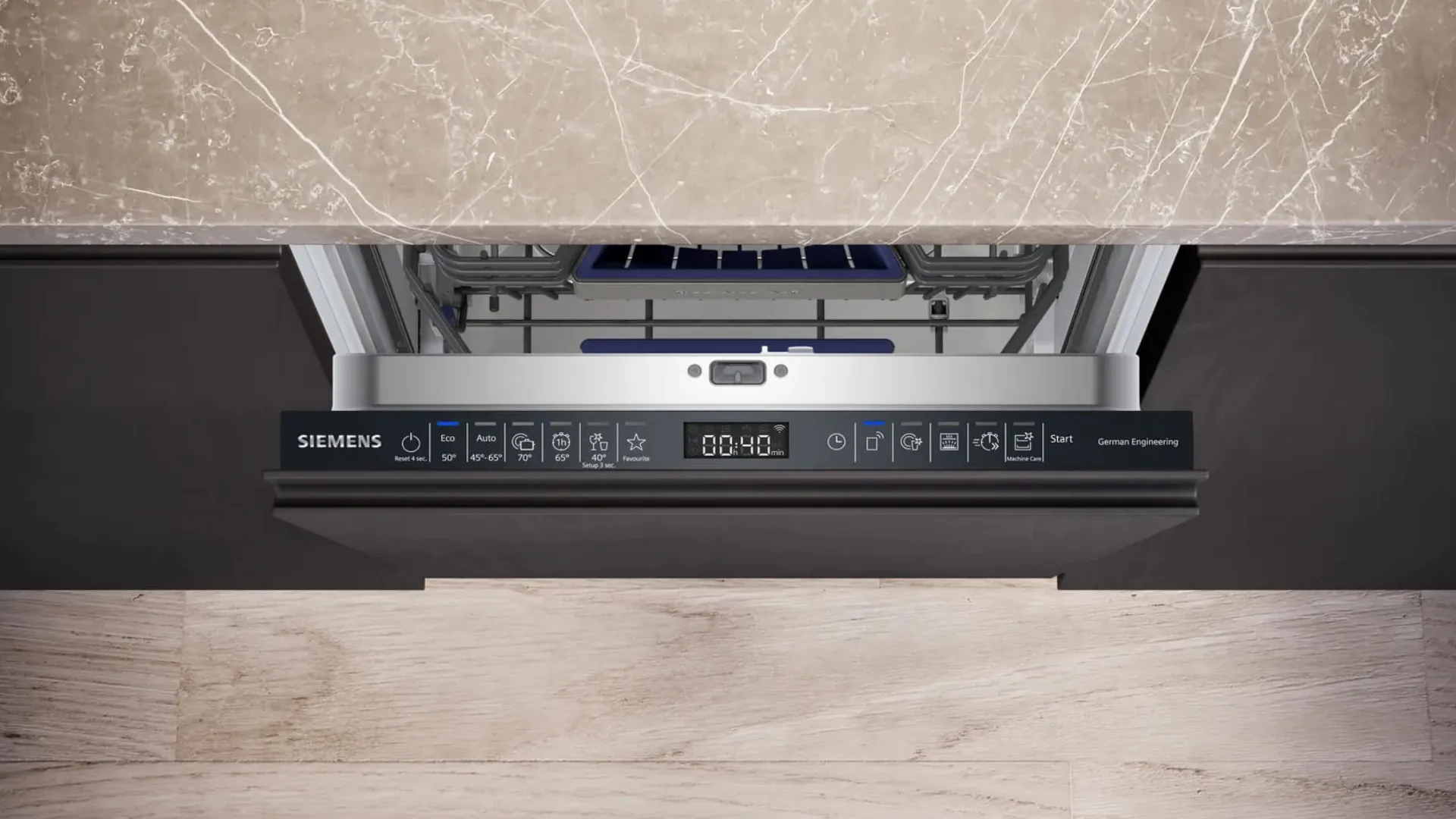 Посудомийна машина вбудована Siemens (SR67ZX03MK) (Black)