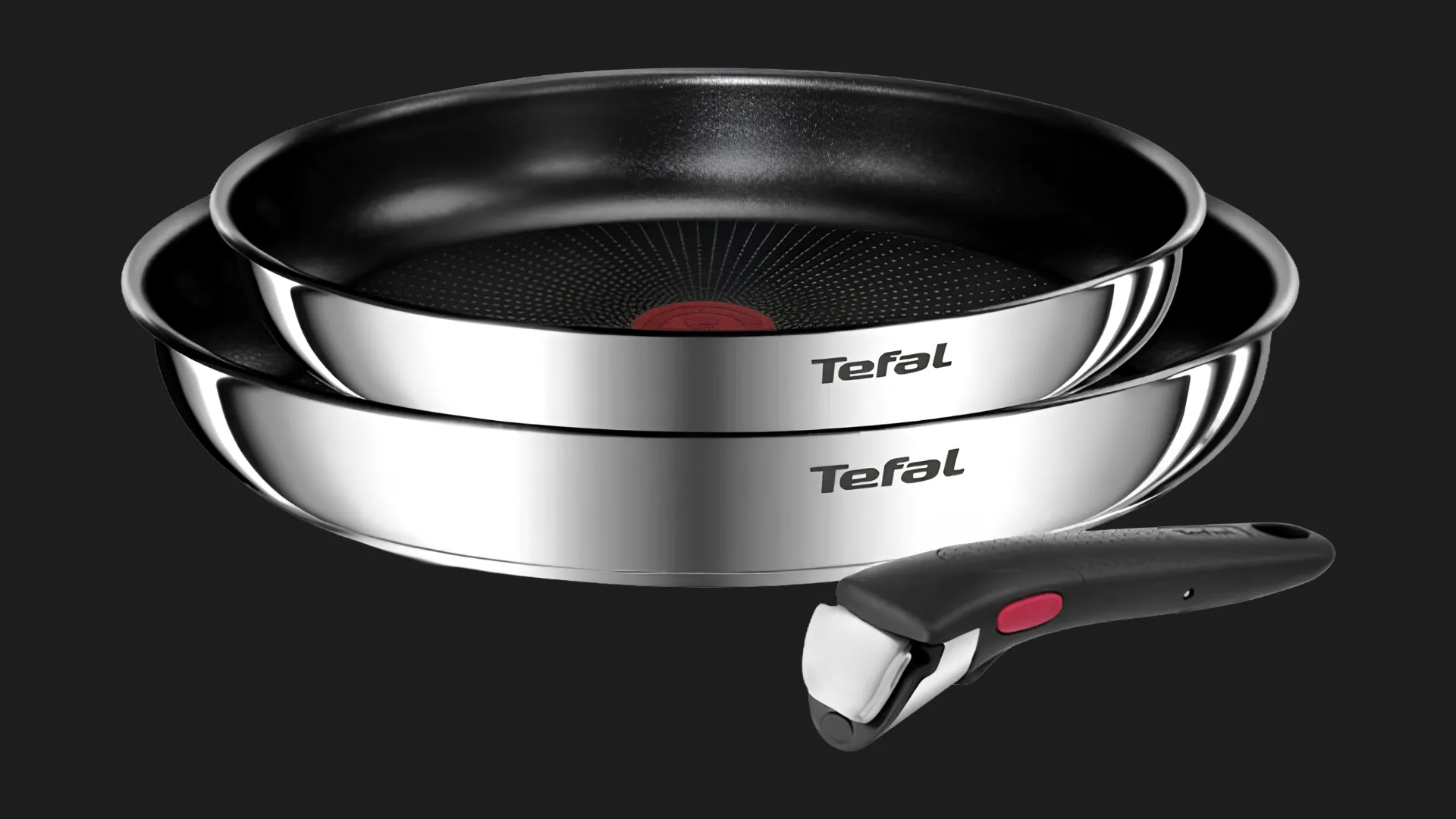 Набор посуды Tefal Ingenio Emotion 3 пр (Silver) (L897S374)