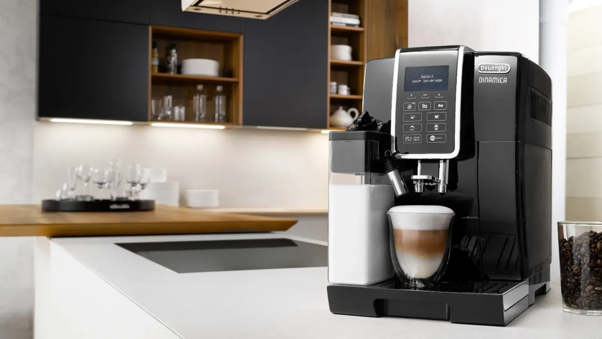 Кавомашина Delonghi ECAM 350.55.B (Black)