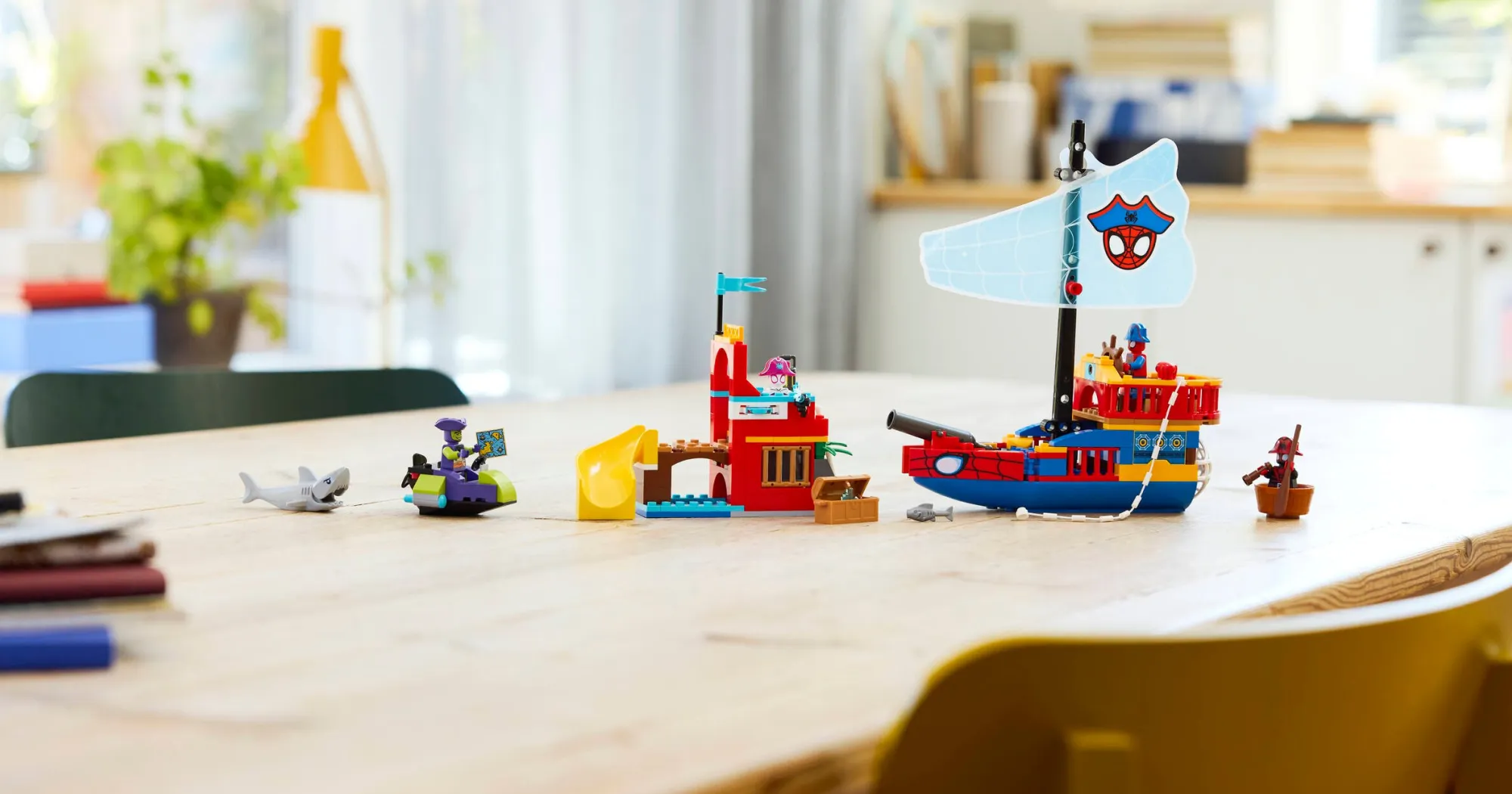Конструктор LEGO Marvel Піратський корабель команди Павука (11208)
